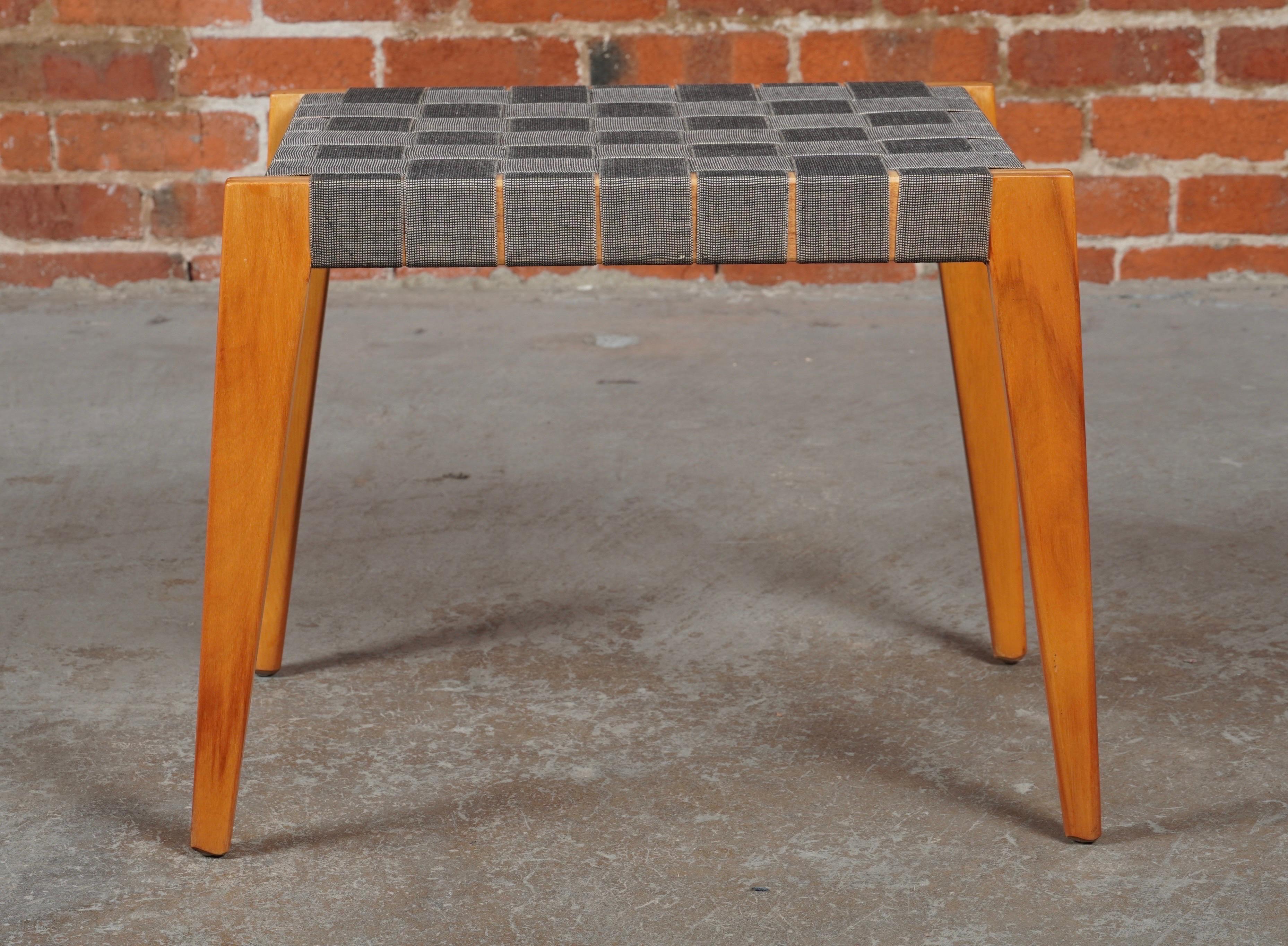 Cotton Abel Sorensen Stool / Side Table for Knoll