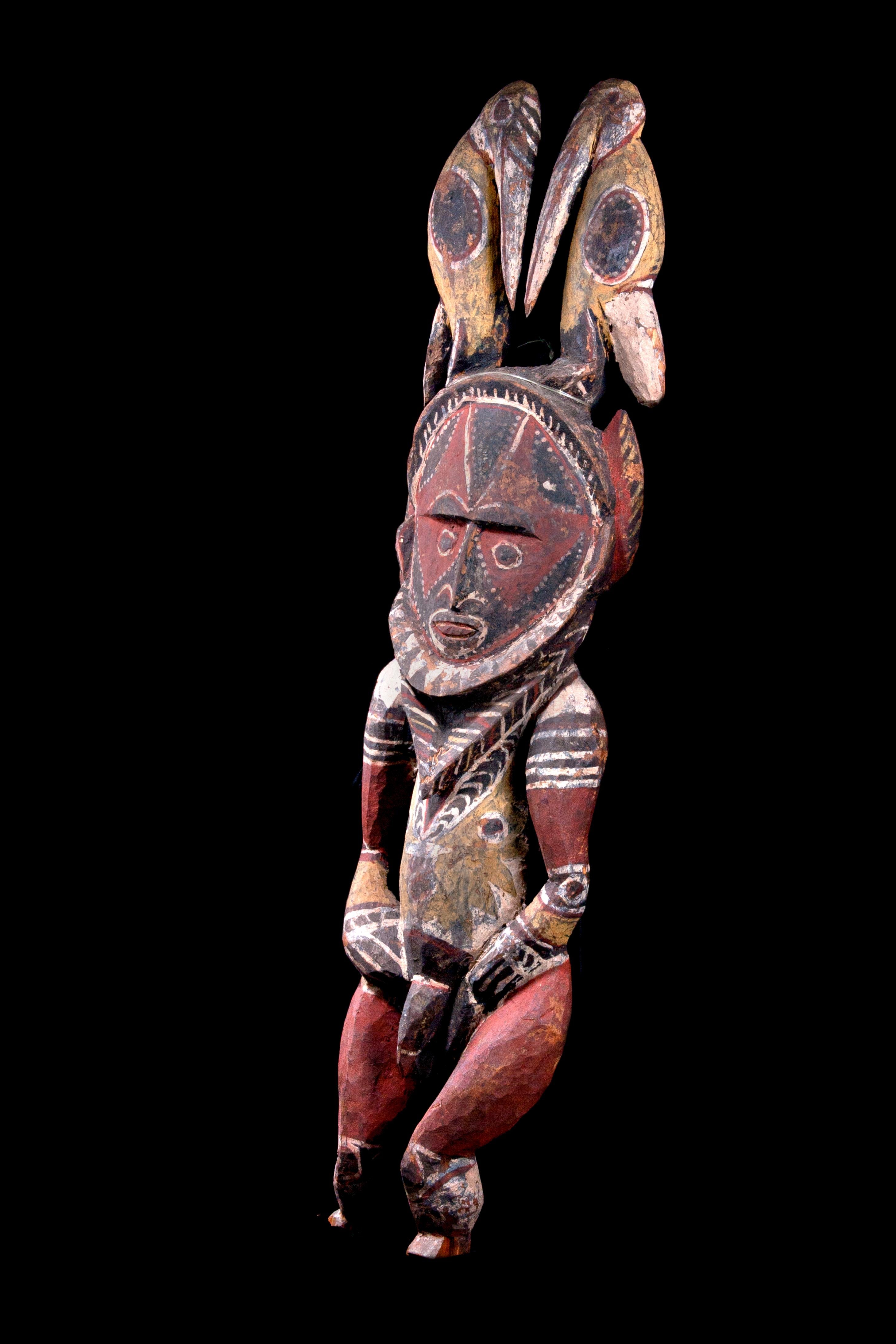 Primitive Abelam Ancestor Figure, Papua New Guinea, 20th Century