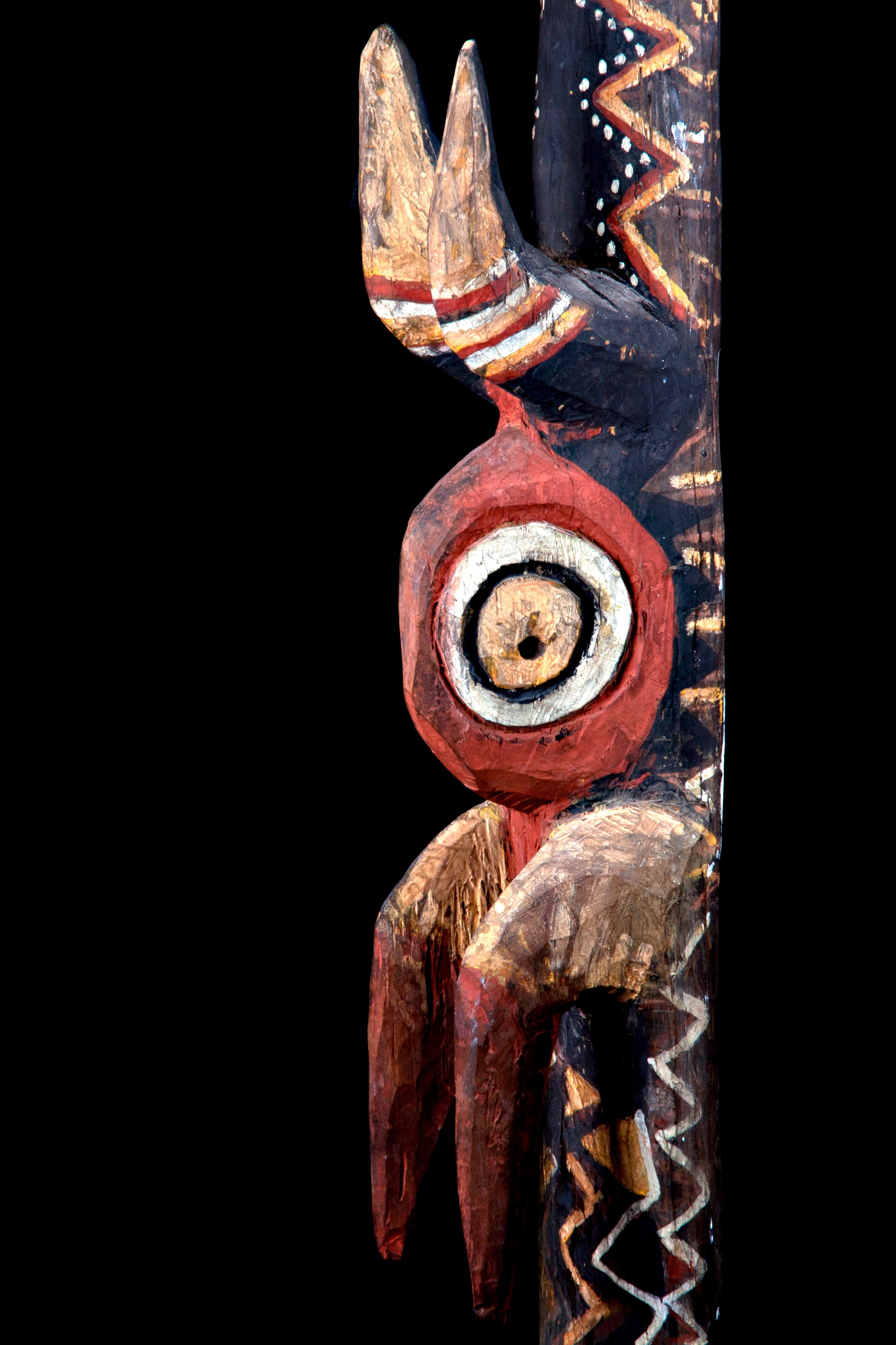 Abelam Ancestor Pole, Papua New Guinea, 20th Century In Good Condition In San Pedro Garza Garcia, Nuevo Leon