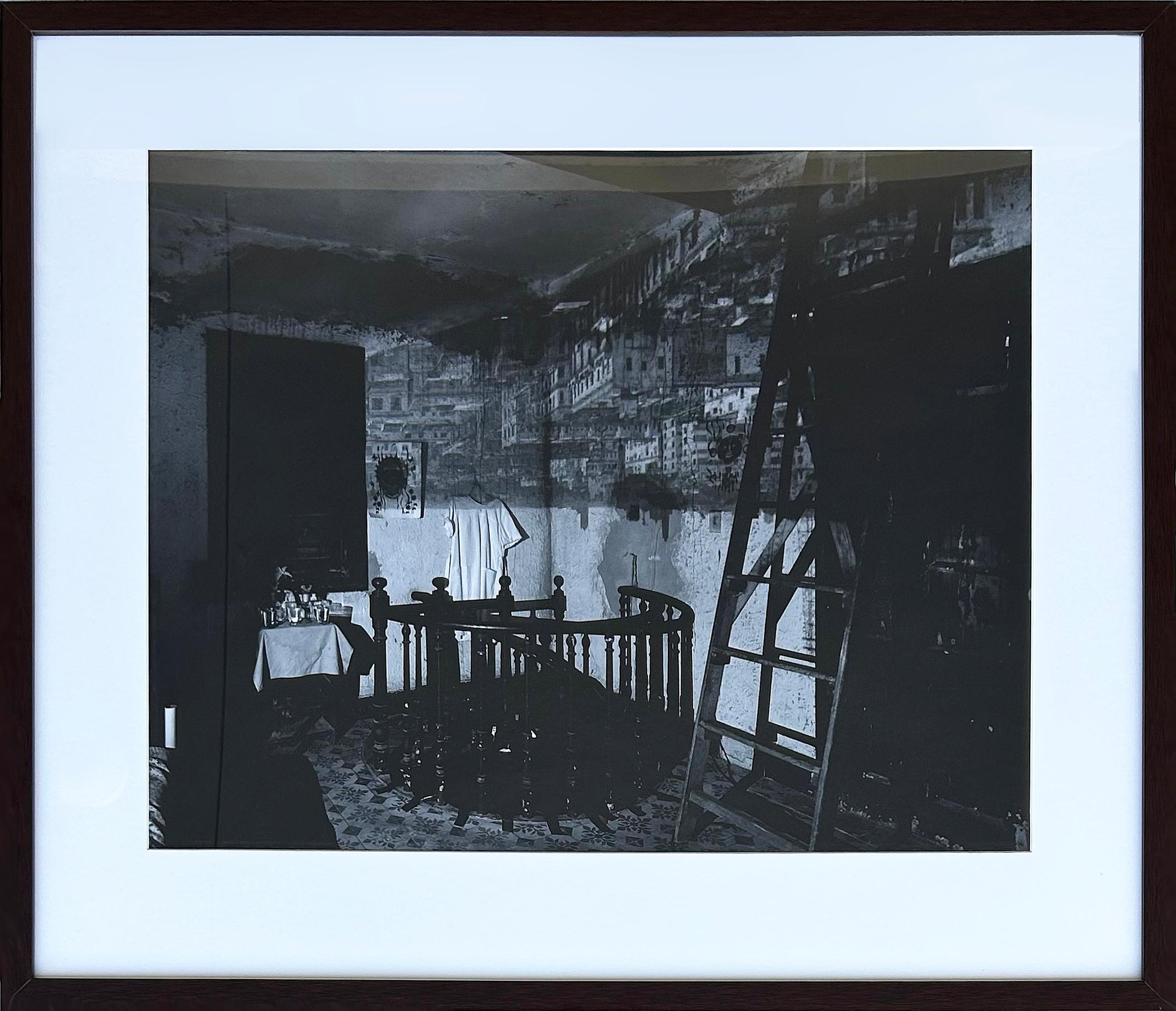 Contemporary Abelardo Morell Cuban Camera Obscura Silver Gelatin Print, signed, 2002 For Sale