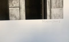 "Manon Building Façade" by Abelardo Morell (Black & White, Architecture, Photo)