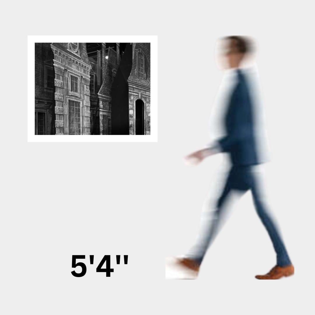 FACCIATA DELL'EDIFICIO MANON - Print Nero di Abelardo Morell