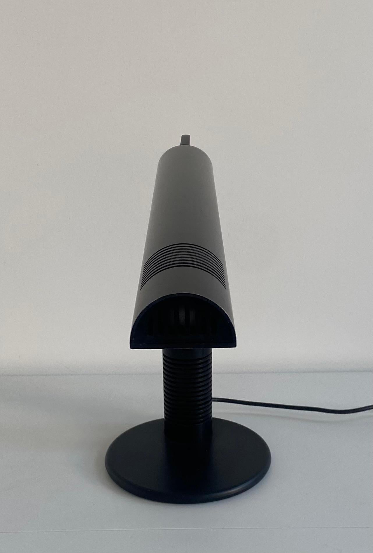Mid-Century Modern Abele Table Lamp by Gianfranco Frattini for Luci, Italy, 1979 For Sale