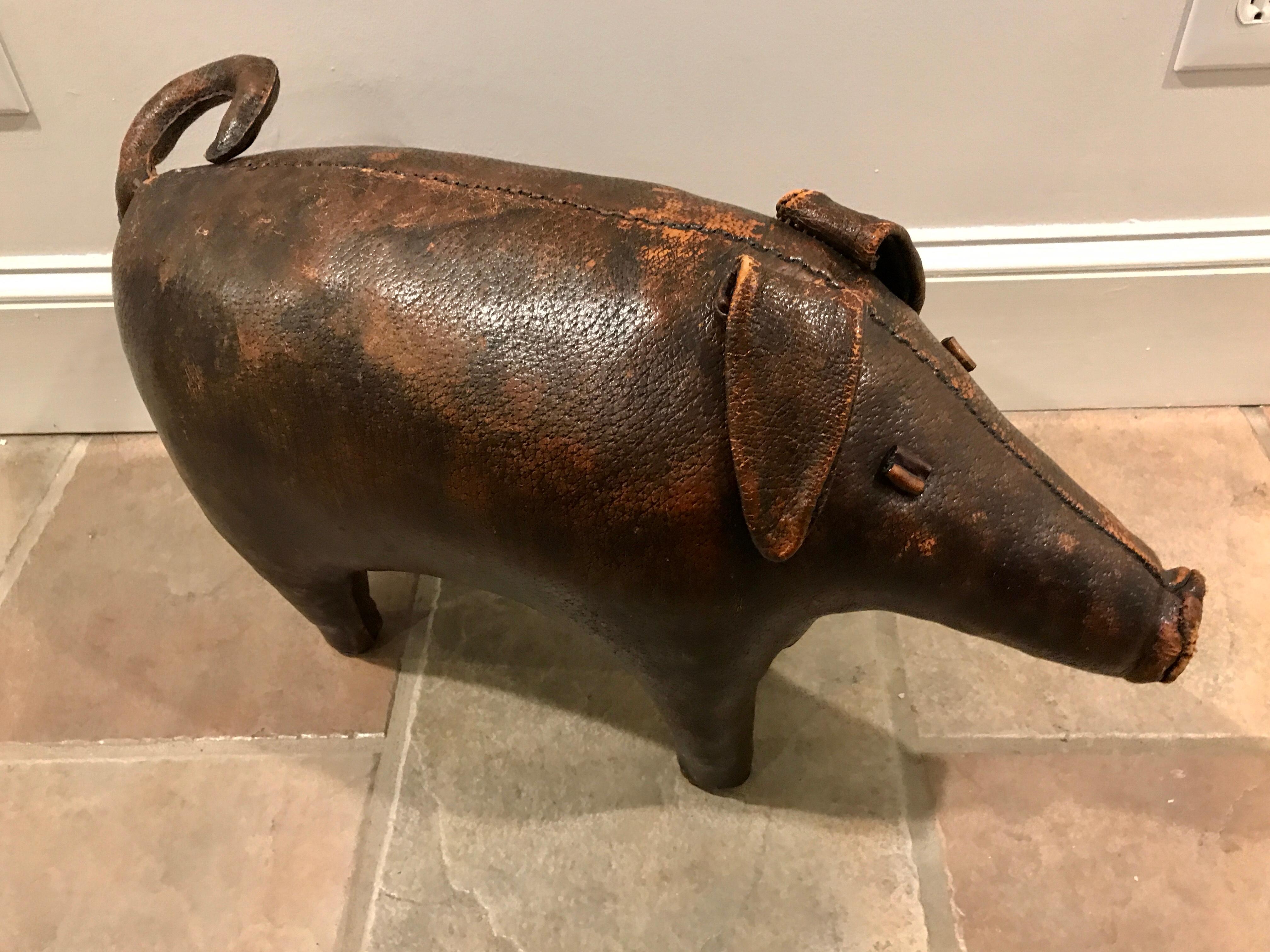 Abercrombie and Fitch Leather Pig by Dimitri Omersa 4