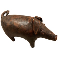 Abercrombie and Fitch Leather Pig by Dimitri Omersa