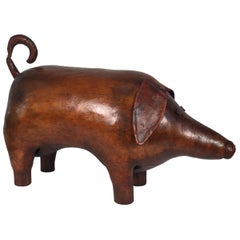 Abercrombie and Fitch Leather Pig by Dimitri Omersa