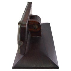 Abercrombie & Fitch Clock Art Deco Rear View Mirror Style 1930's