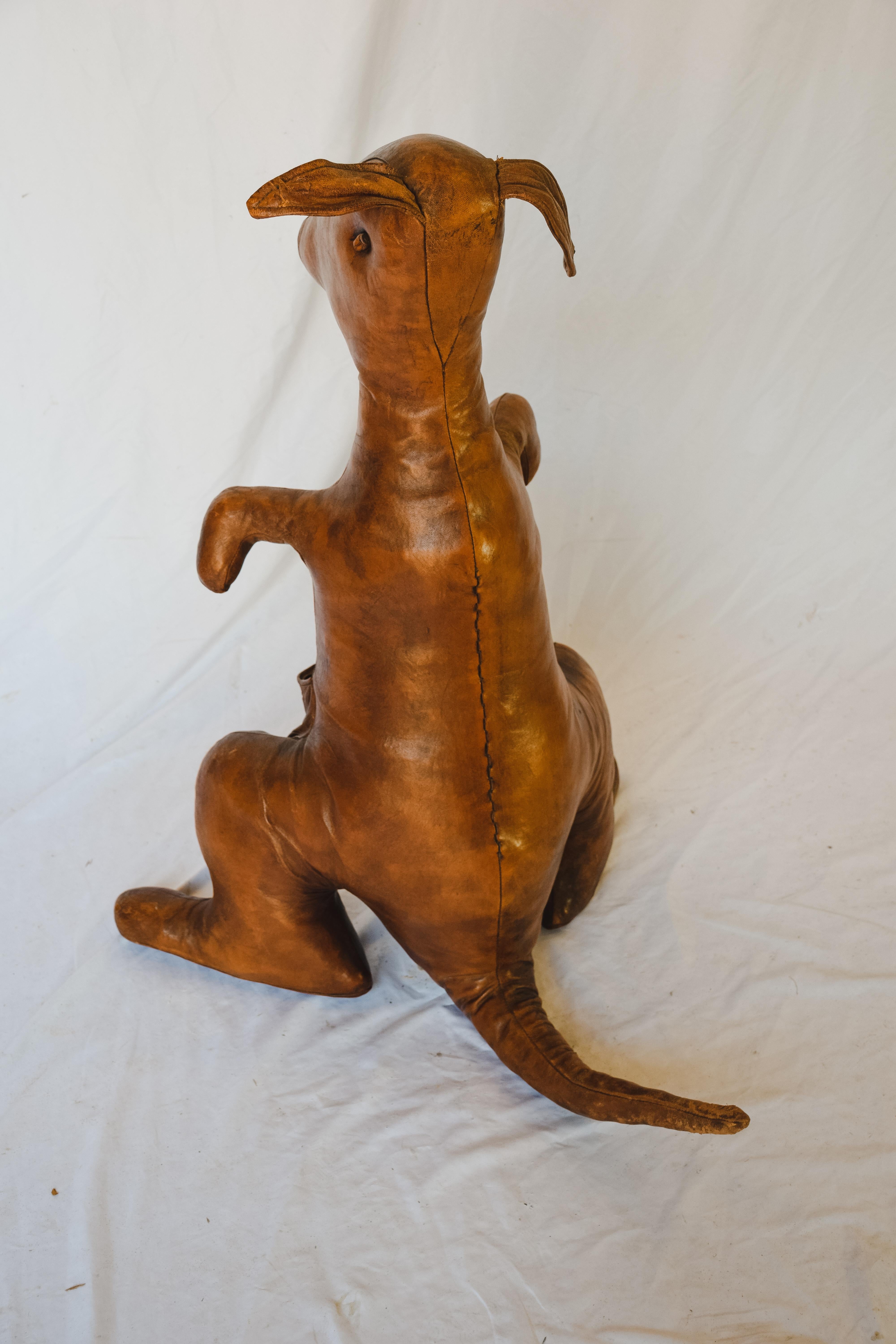 Abercrombie Kangaroo aus Leder im Zustand „Gut“ im Angebot in Houston, TX