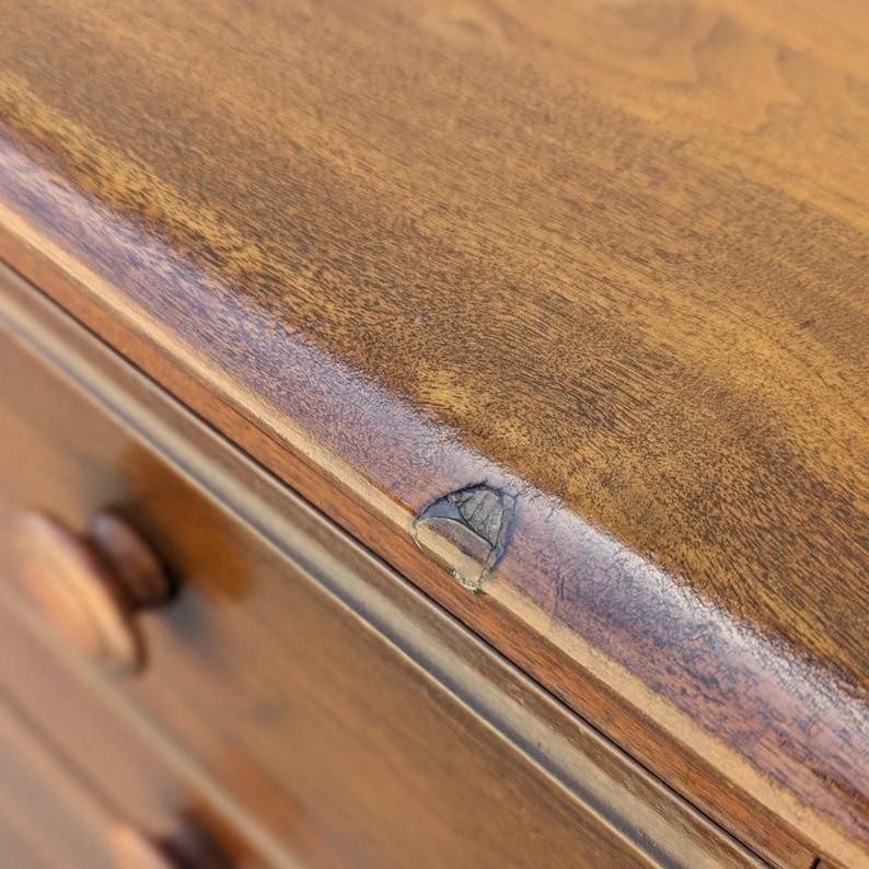 20th Century Abernathy Furniture Co. Dresser Solid Walnut, Early American, Traditional