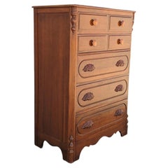 Abernathy Furniture Co. Dresser Solid Walnut, Early American, Traditional