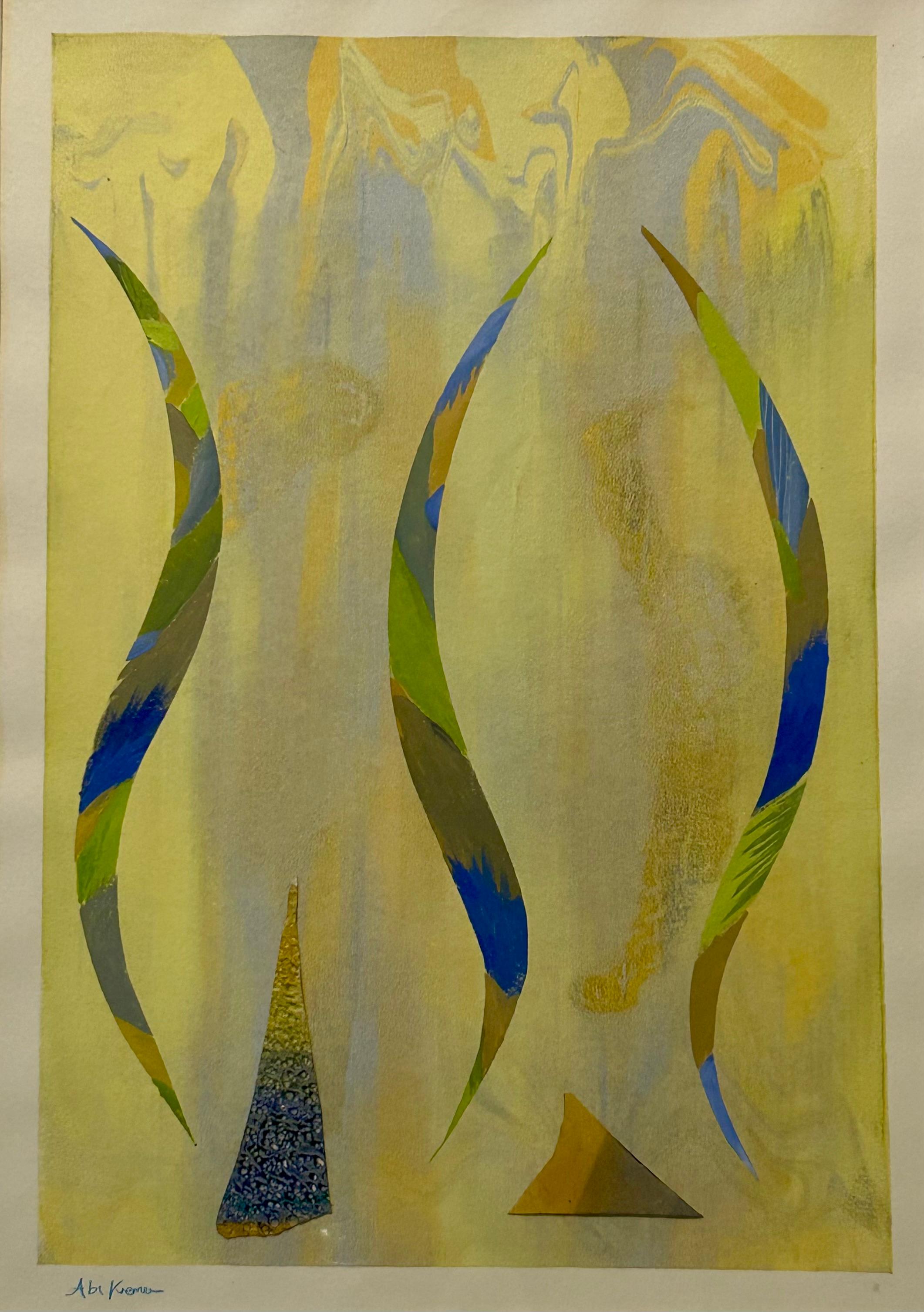 Holton Lee Druck Serie 1 Nr.6 (Abstrakt), Painting, von Abi Kremer