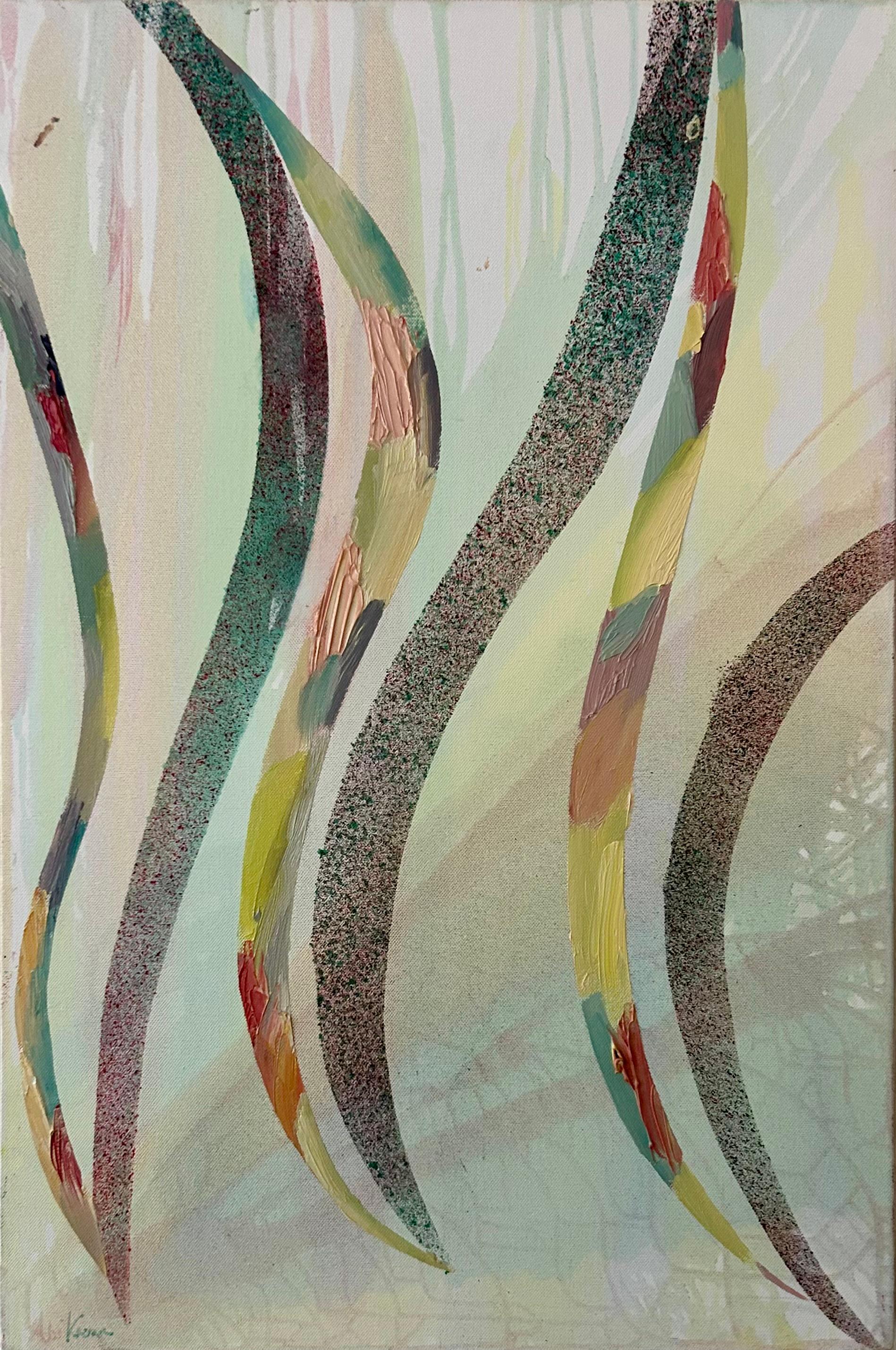 Kami 2 - Painting Astratto di Abi Kremer