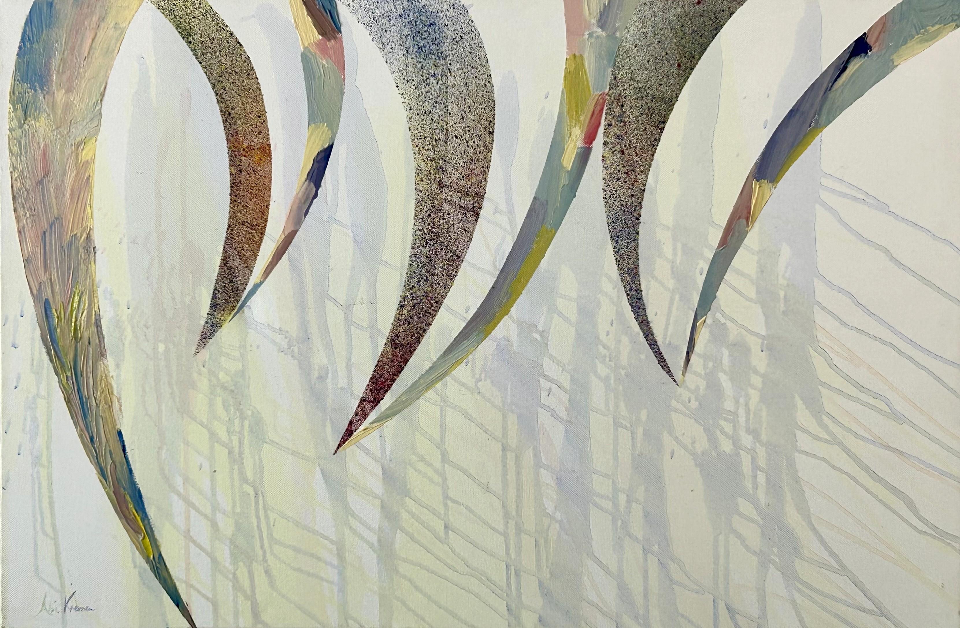 Kami 5 - Painting Abstracto de Abi Kremer