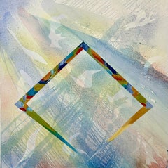 Woodland Fantasy Abstract Painting, Oil on Canvas, 2000-2009