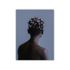 'Flora the Goddess of Flowers' Print on Hahnemüle Paper, Purple, by Abi Polinsky