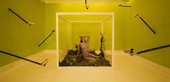 Impresión "SuperVision" sobre papel Hahnemüle, Foto figurativa amarilla, por Abi Polinsky