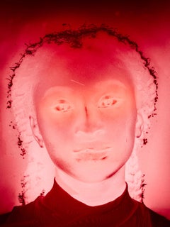 'Untitled 18' Print on Hahnemüle Paper, Modern Red Pink Color, by Abi Polinsky