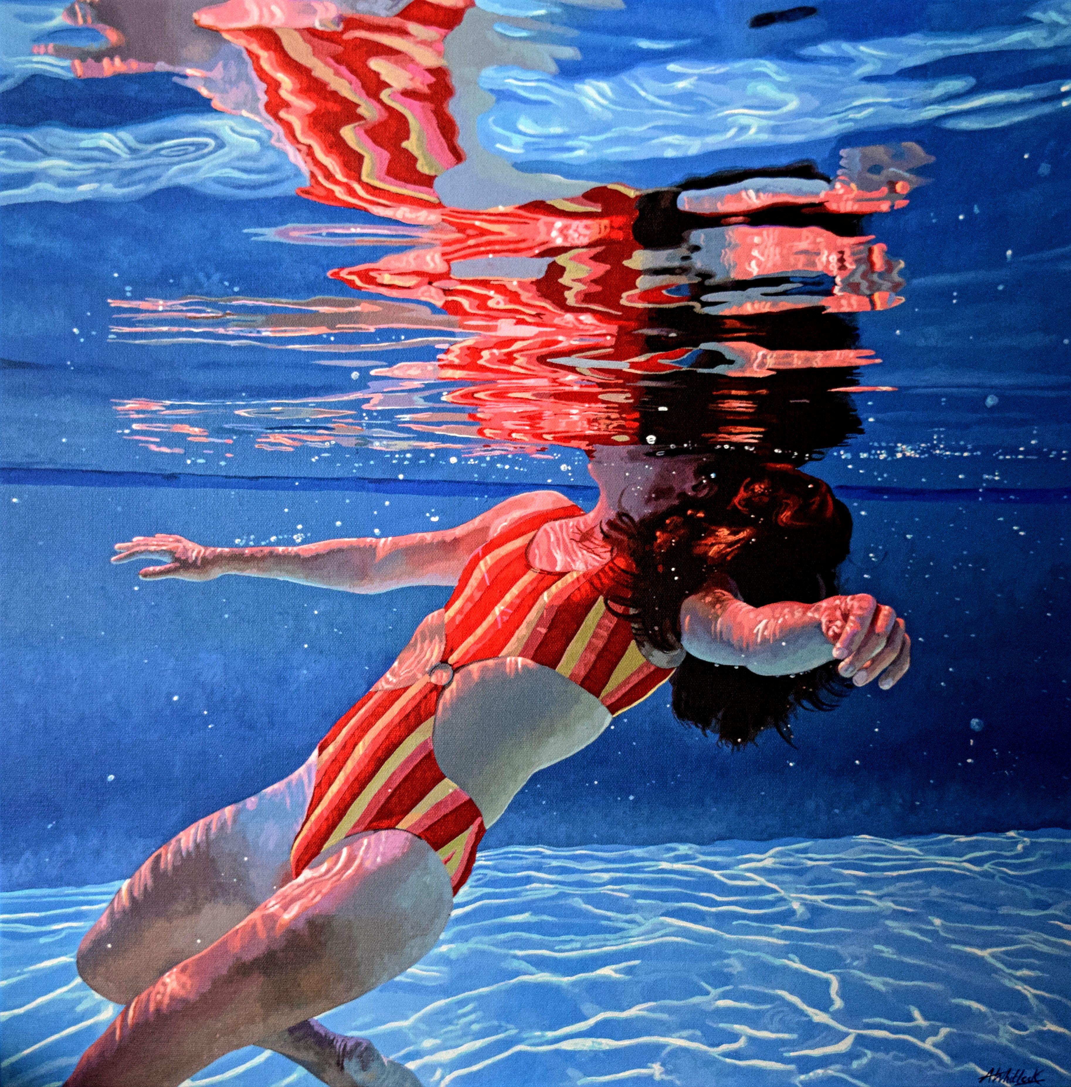 Equilibrio, Pittura, Acrilico su tela - Painting di Abi Whitlock