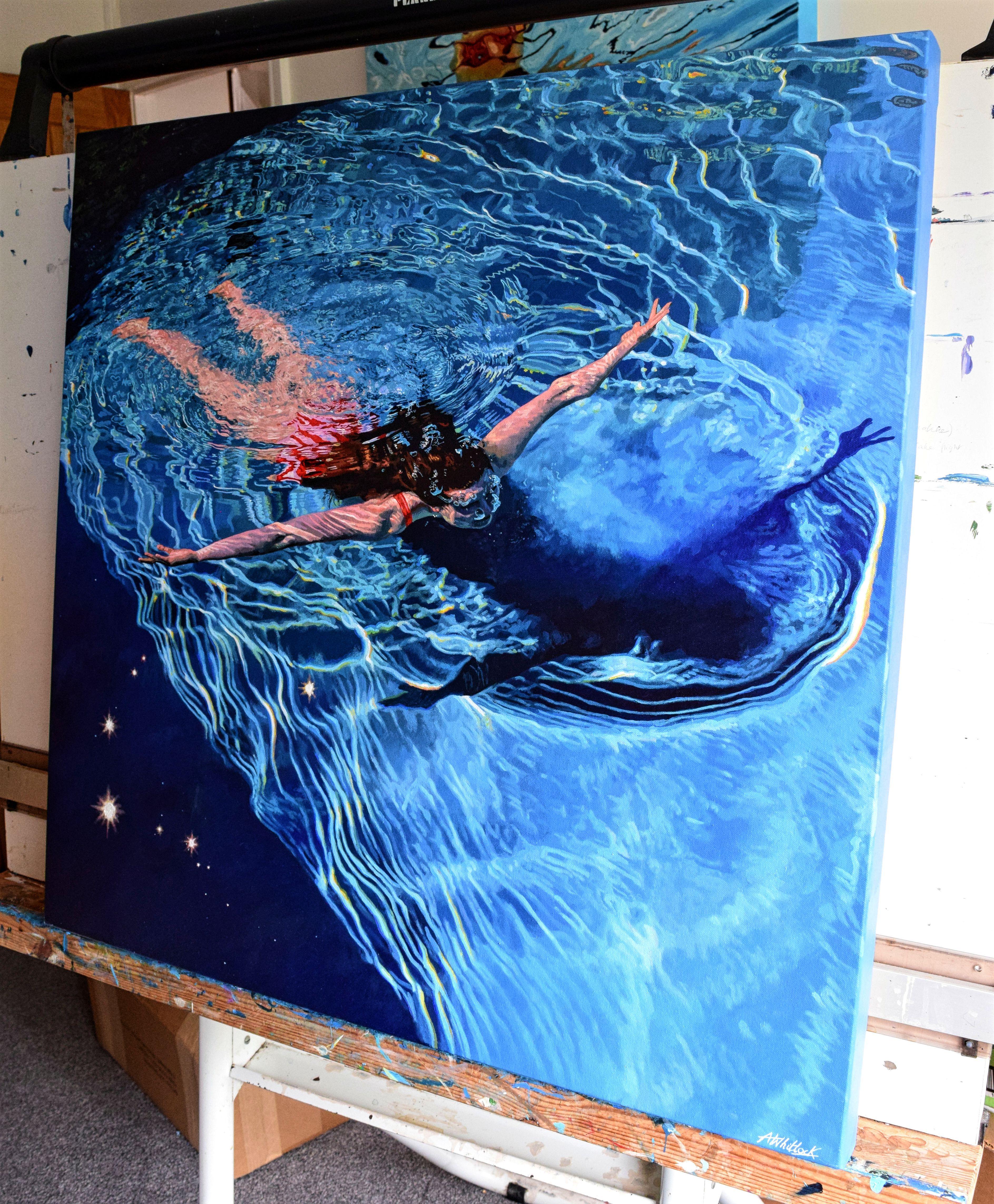 Solace VIII, Painting, Acrylic on Canvas For Sale 1