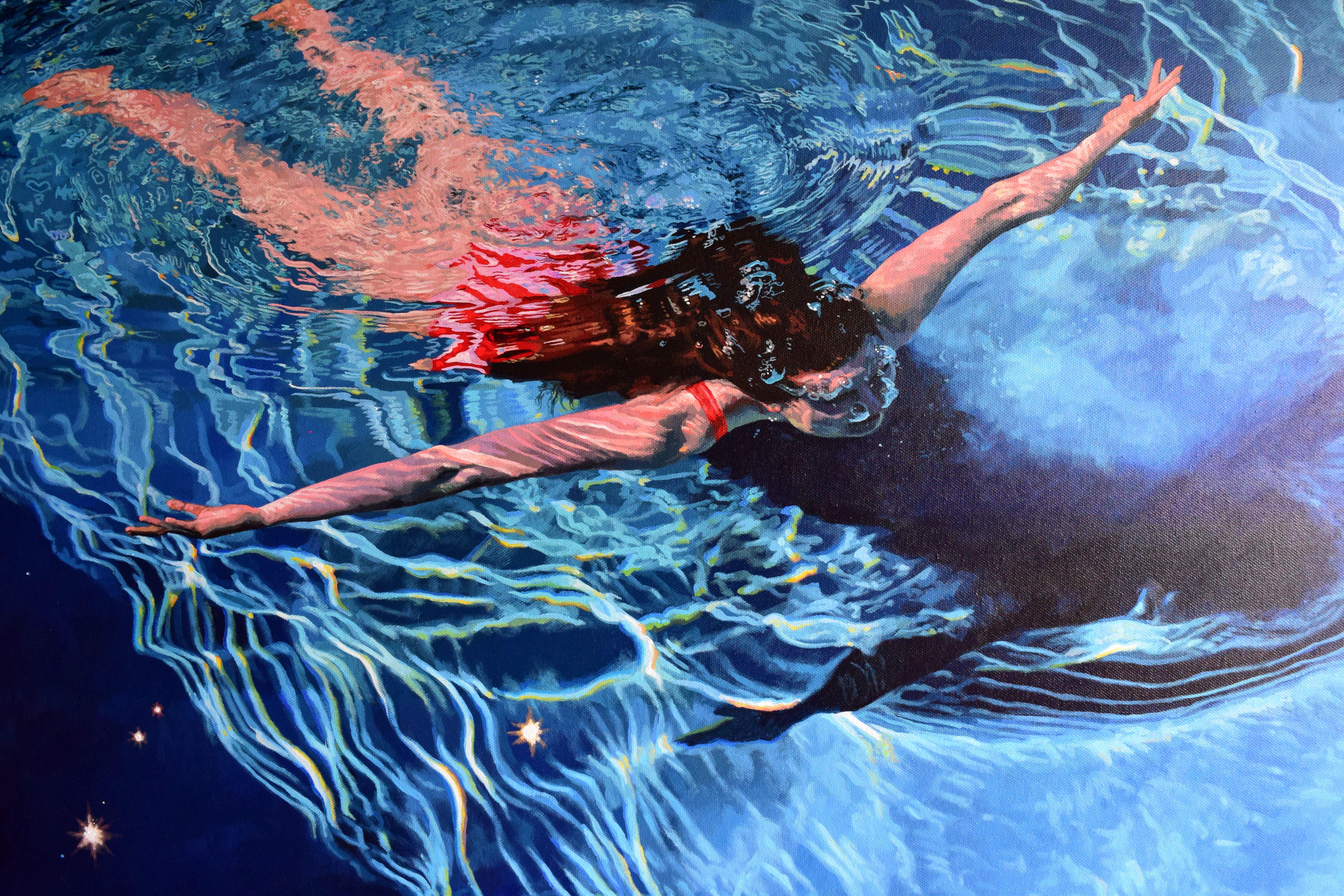 Solace VIII, Painting, Acrylic on Canvas For Sale 3