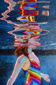 Spectra, Gemälde, Acryl auf Leinwand