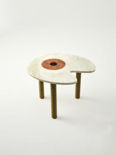 Abide Marble Side Table in Green