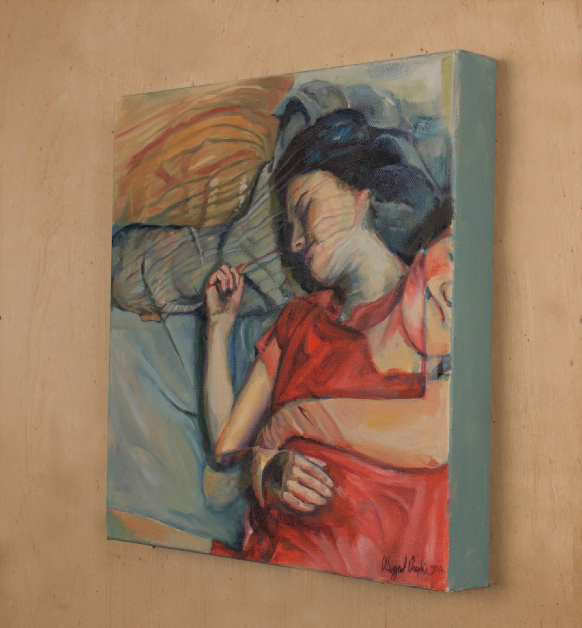 Sleepfulness - Painting by Abigail Drapkin