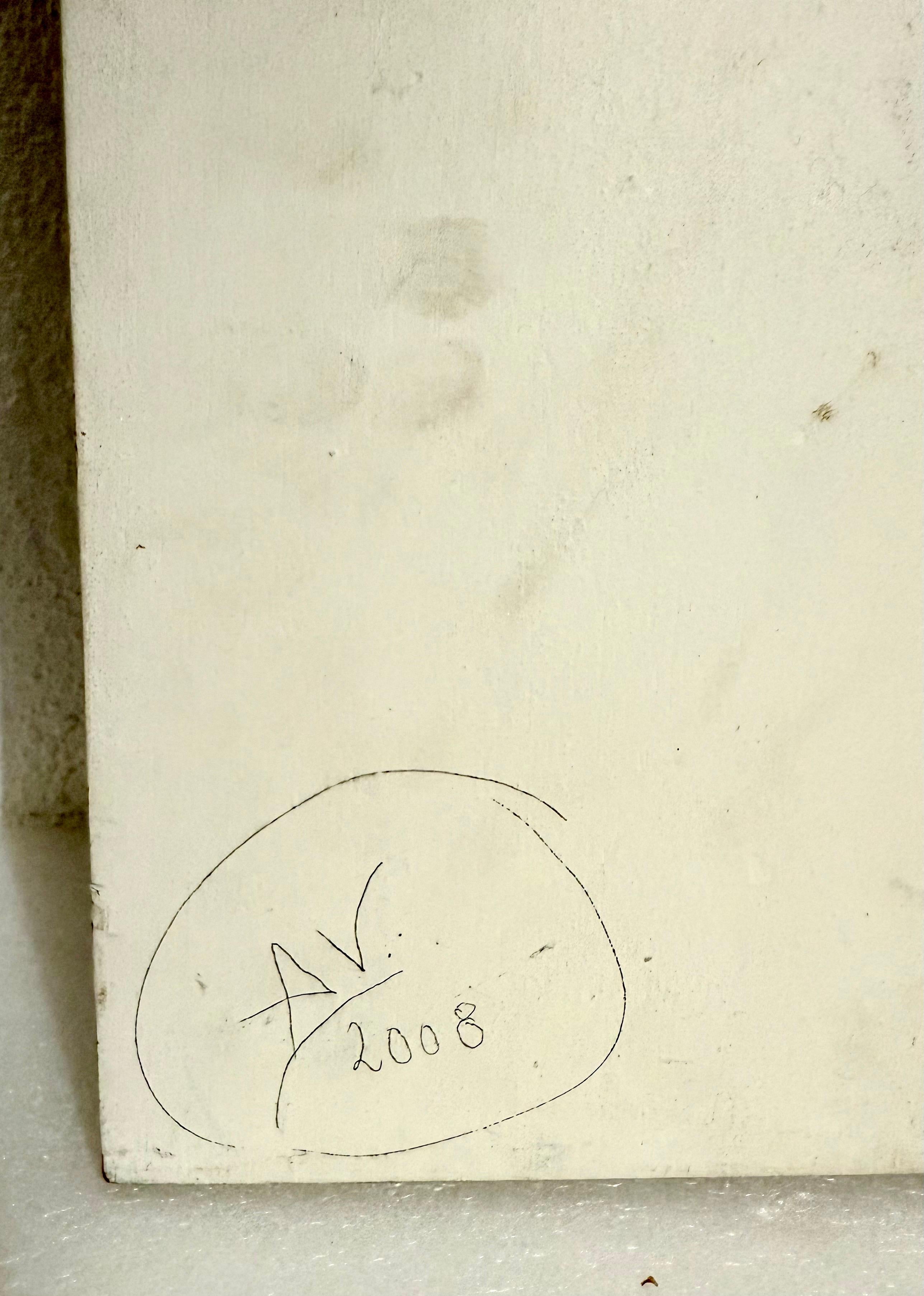 Maestro latinoamericano Abigail Varela Escultura Placa en relieve Mujer con corazón en venta 8