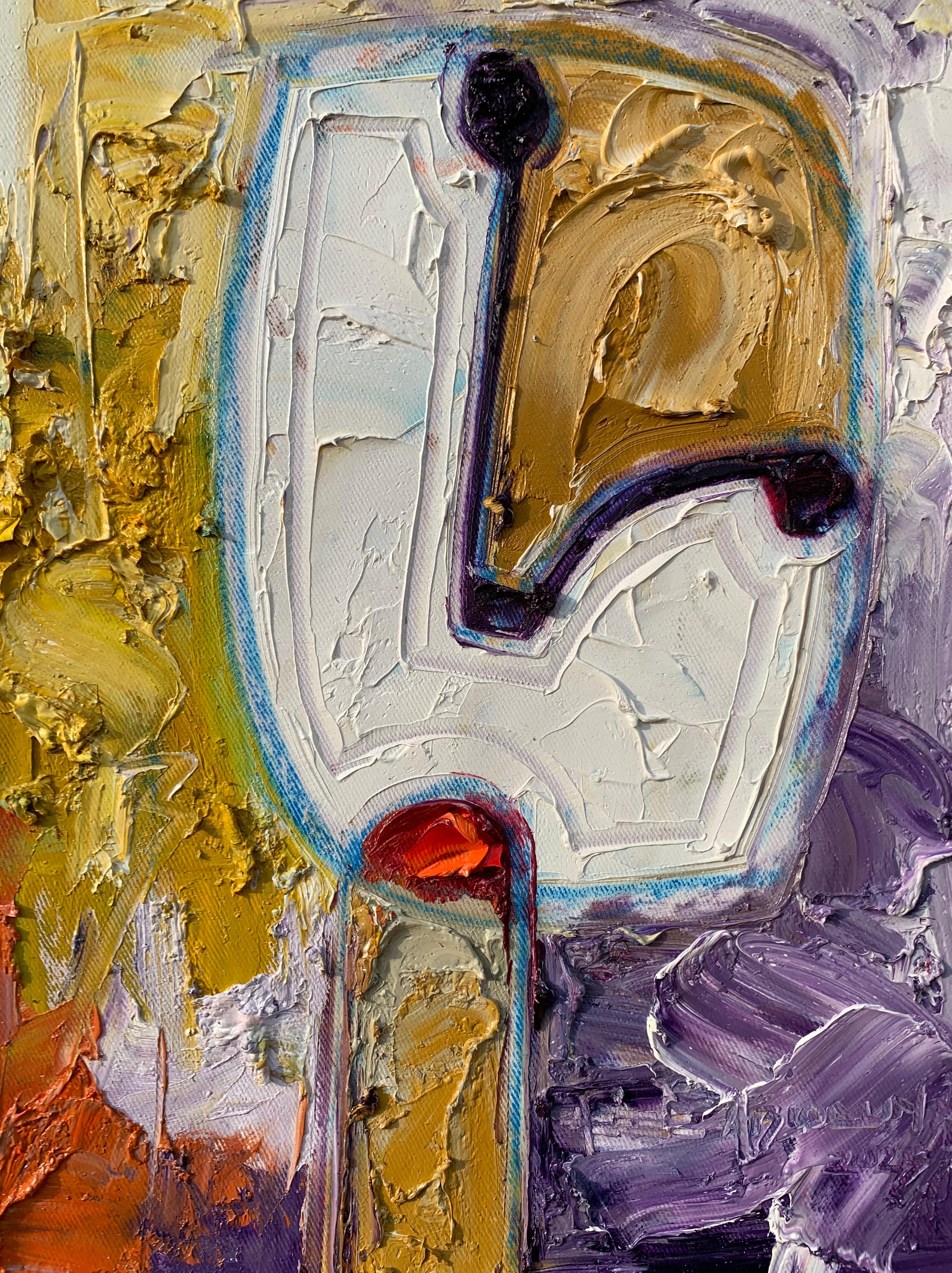 3:00 - 21st Century, Contemporary, Impasto, Abstract, Africa, Divine Timing