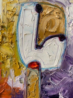 3:00 - 21st Century, Contemporary, Impasto, Abstract, Africa, Divine Timing