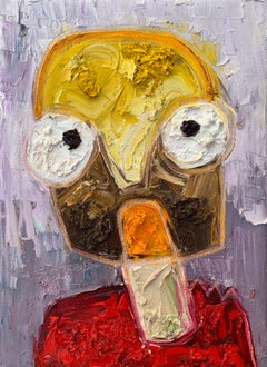 Appearances 4 -21st Century, Contemporary, Impasto, Abstract Figurative, Africa