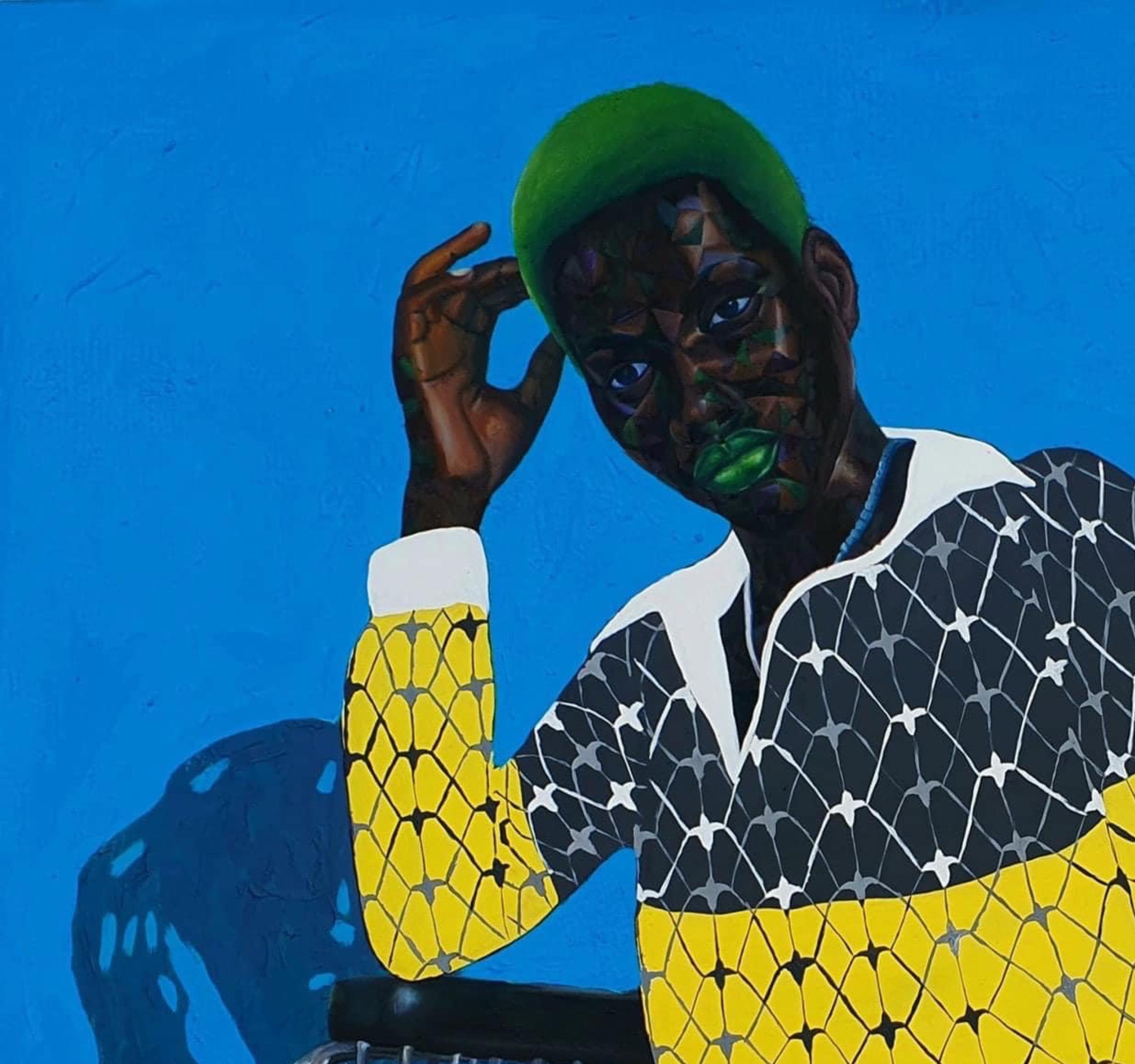 See Beyond 2 - Painting by Abiola Olabamiji