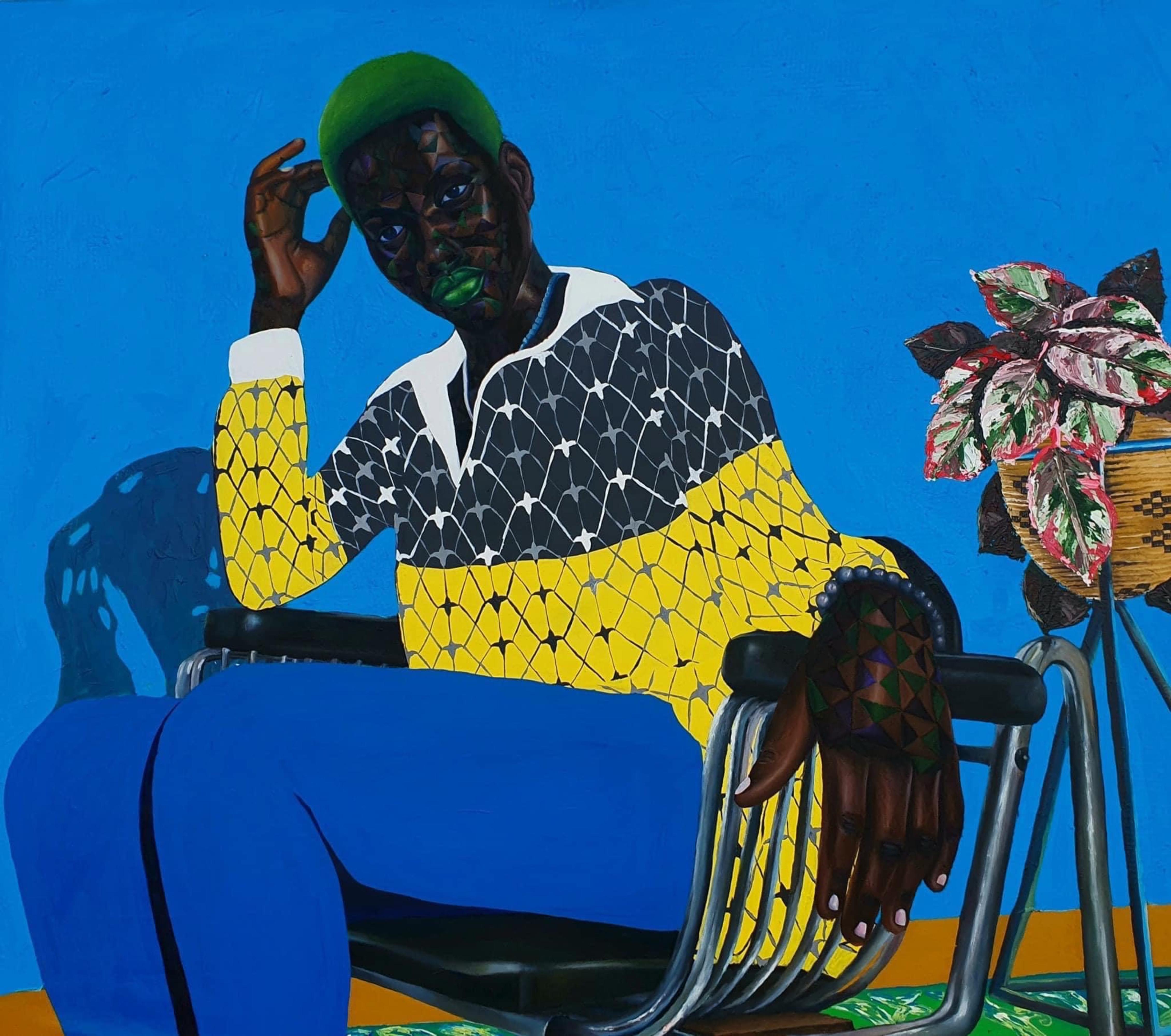 Abiola Olabamiji Figurative Painting – See Beyond 2