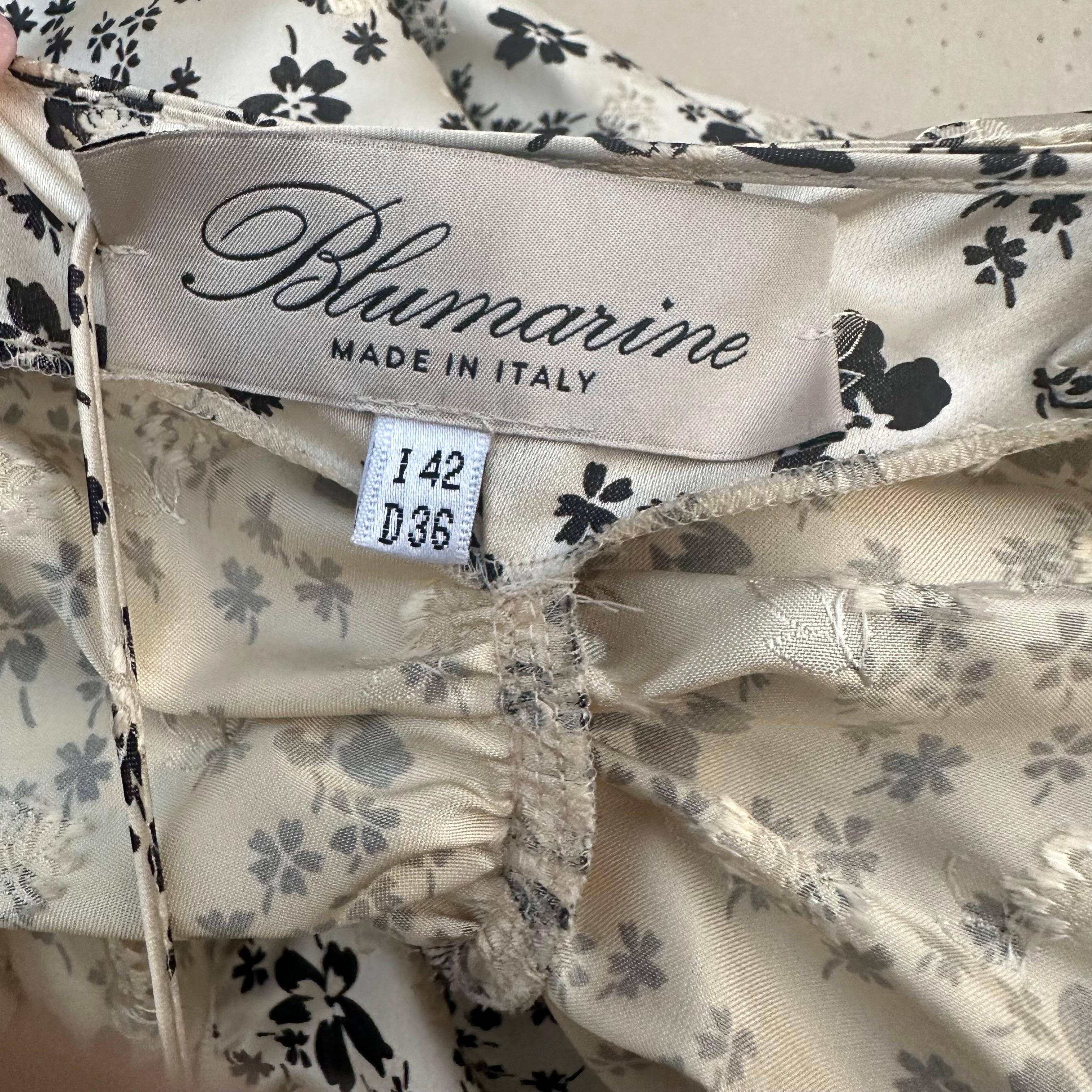 Abito Blumarine vintage con pietre e ricami en vente 7