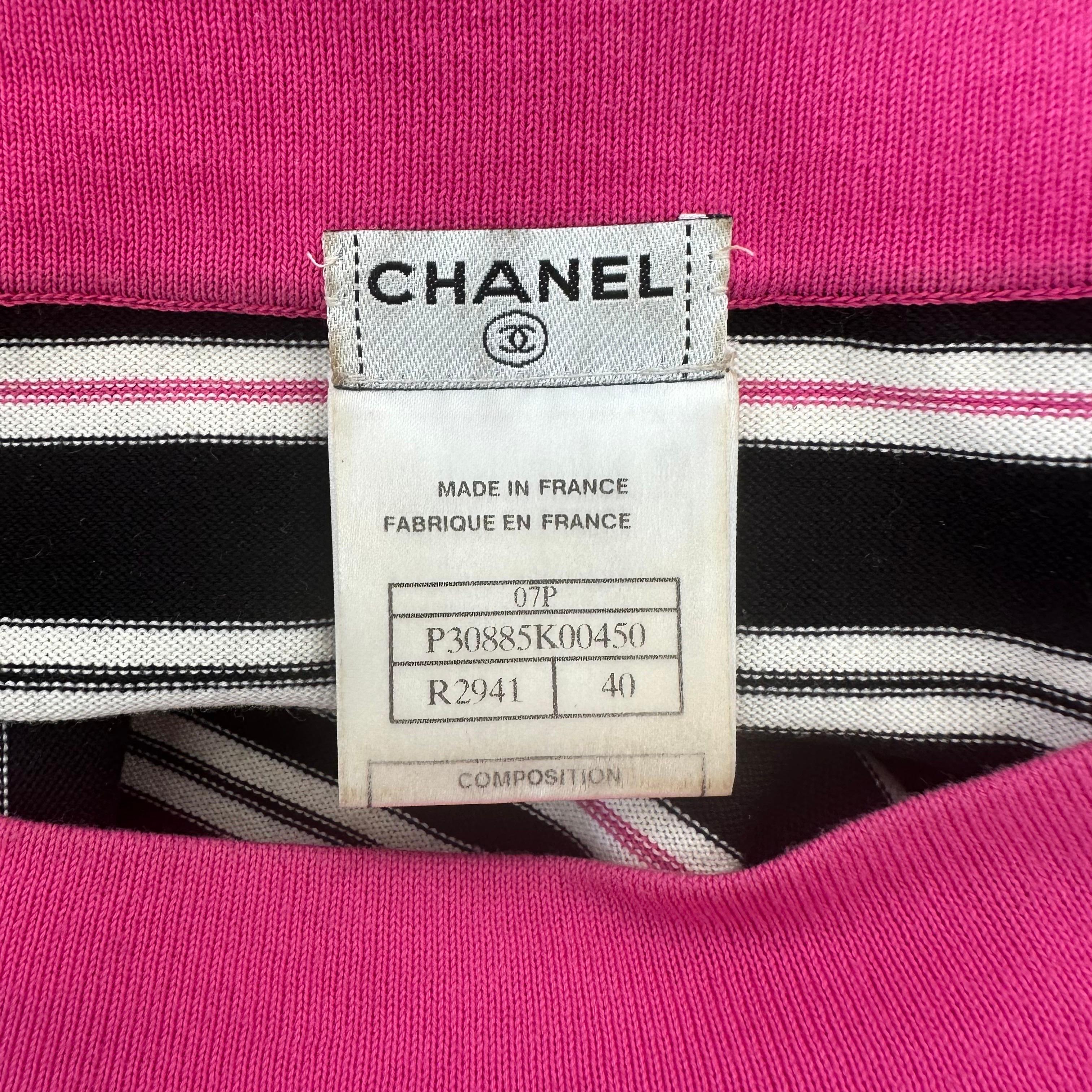 Abito Chanel in cotone in ottime condizioni  For Sale 4