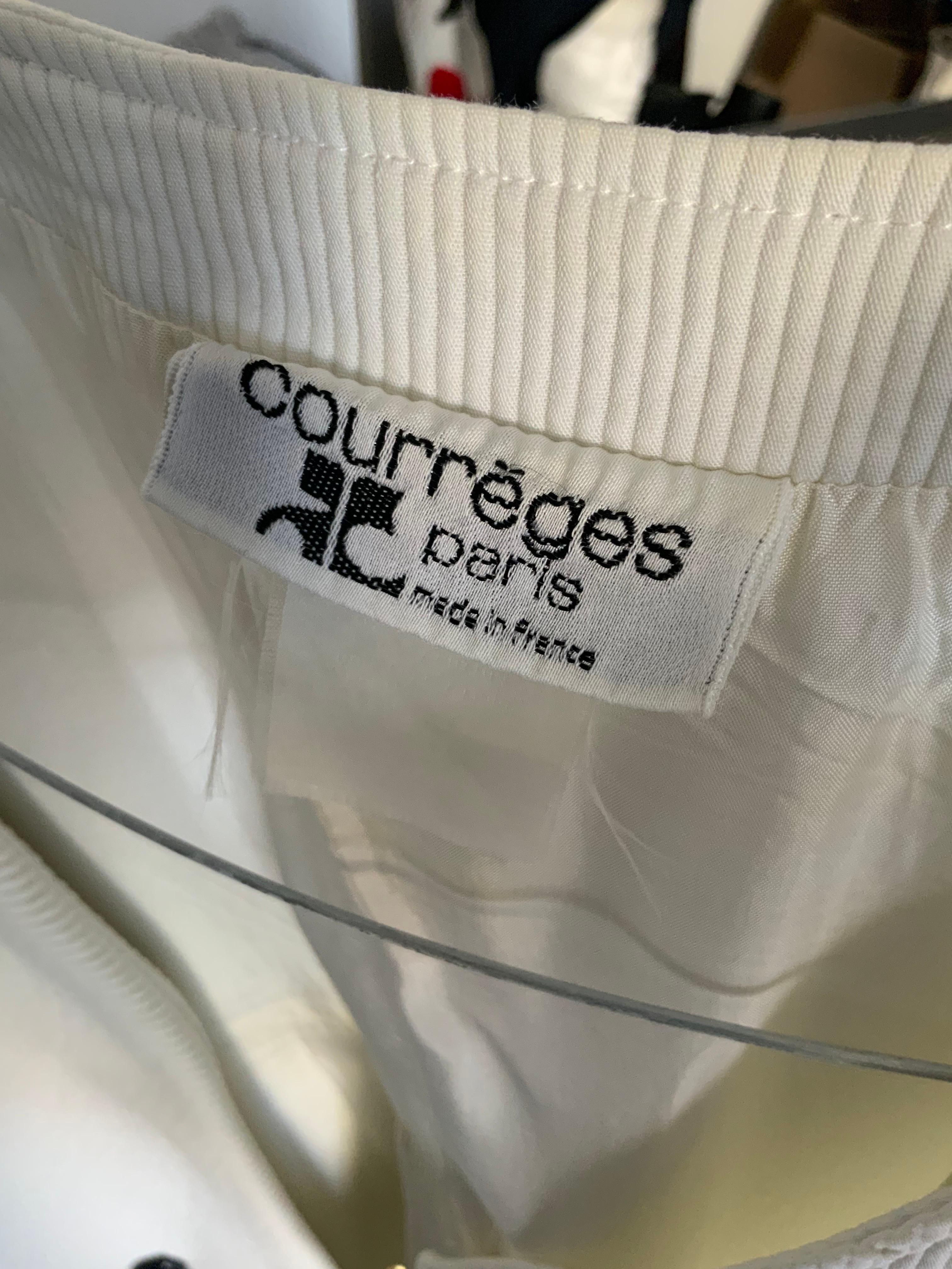 Abito Courreges anni 80in ottime condizioni For Sale 6