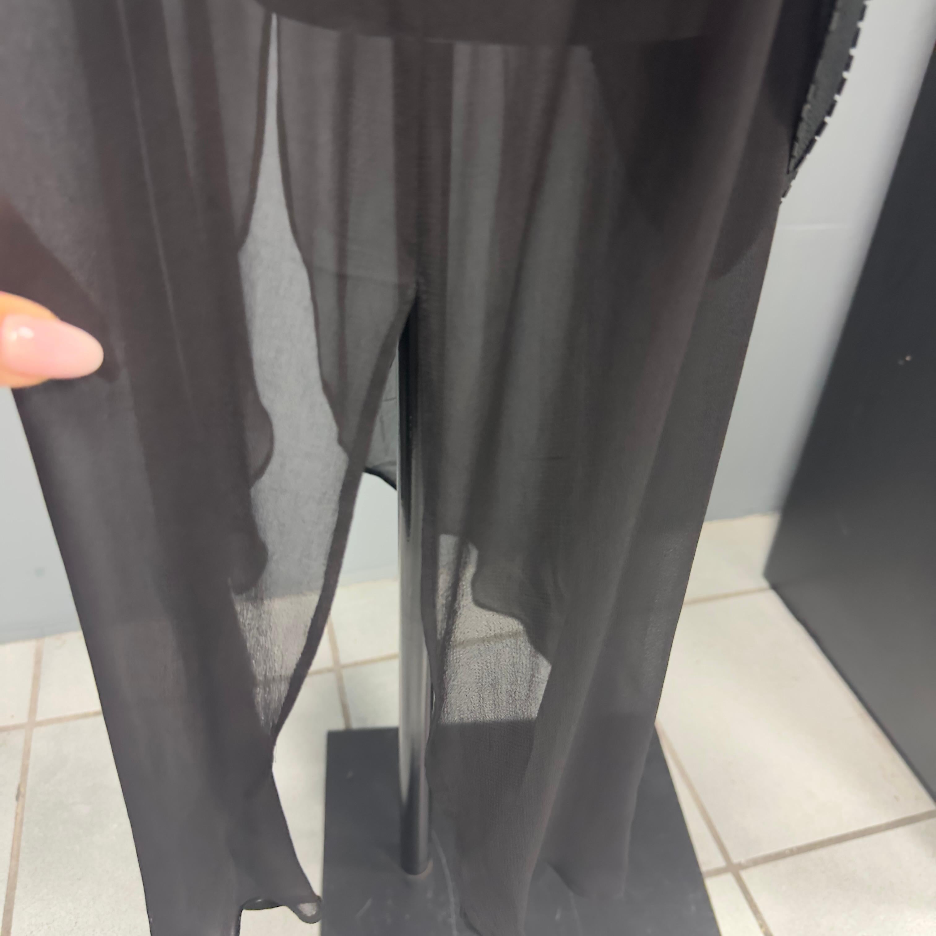 Black Ferretti studio 2-piece dress For Sale