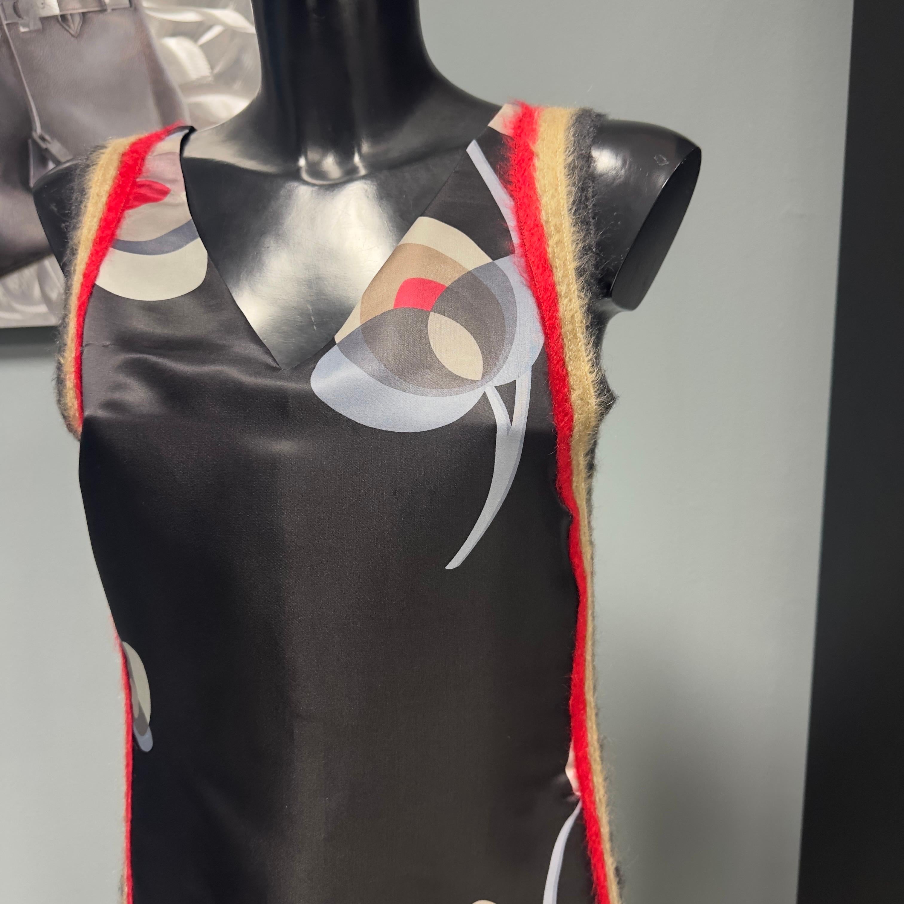 Black Abito Giorgio Armani prima linea  nuovo con cartellino For Sale