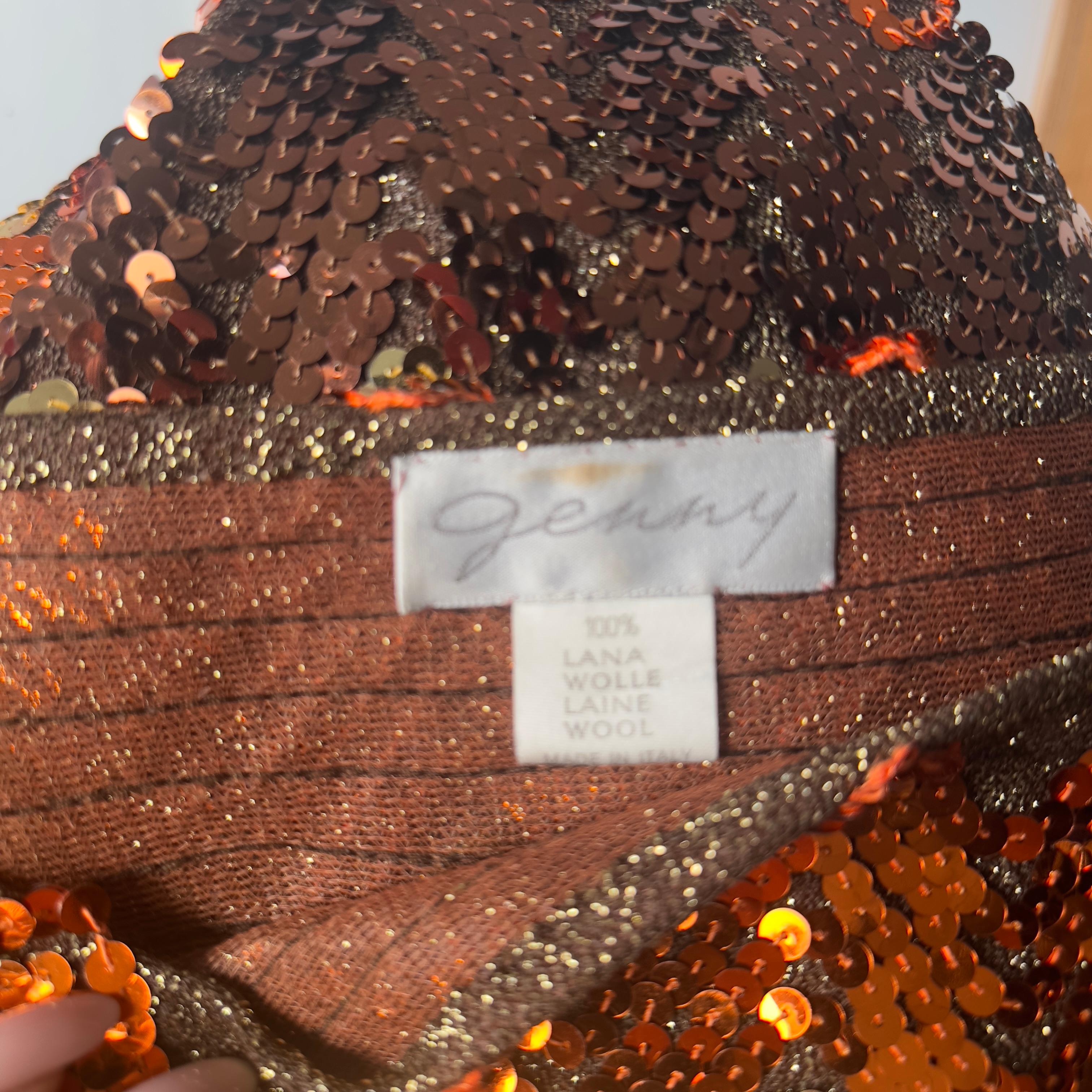 Abito in pailettes Gianni Versace per Genny anni 80 in vendita 2