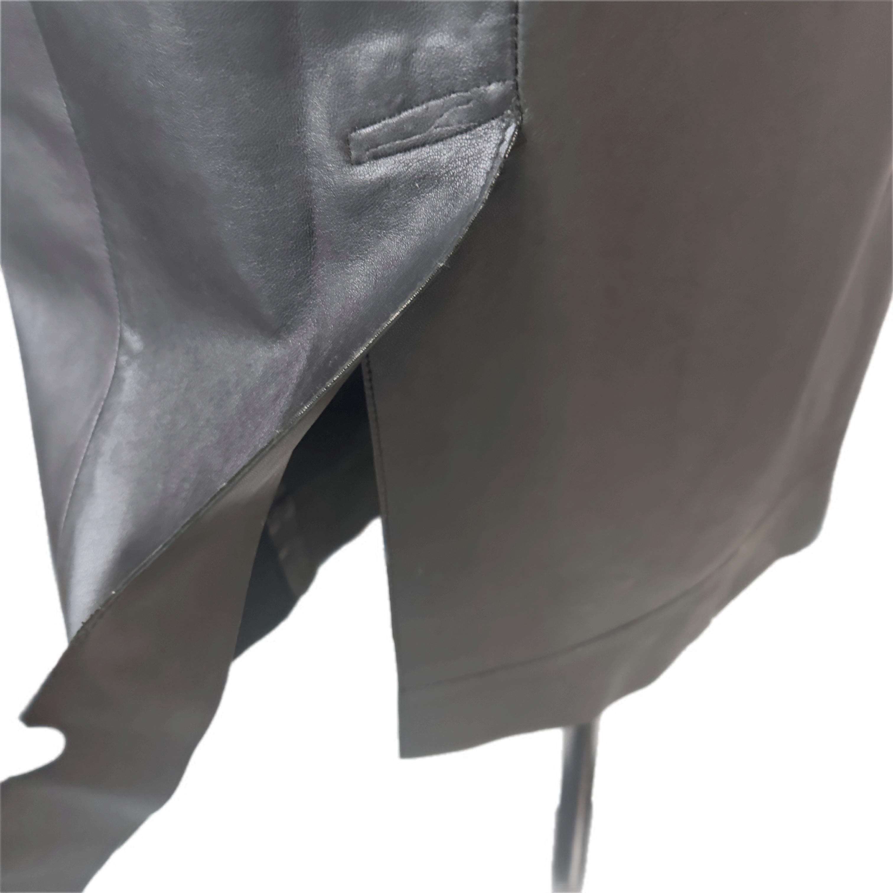 Black Abito in pelle Narciso Rodriguez in vendita