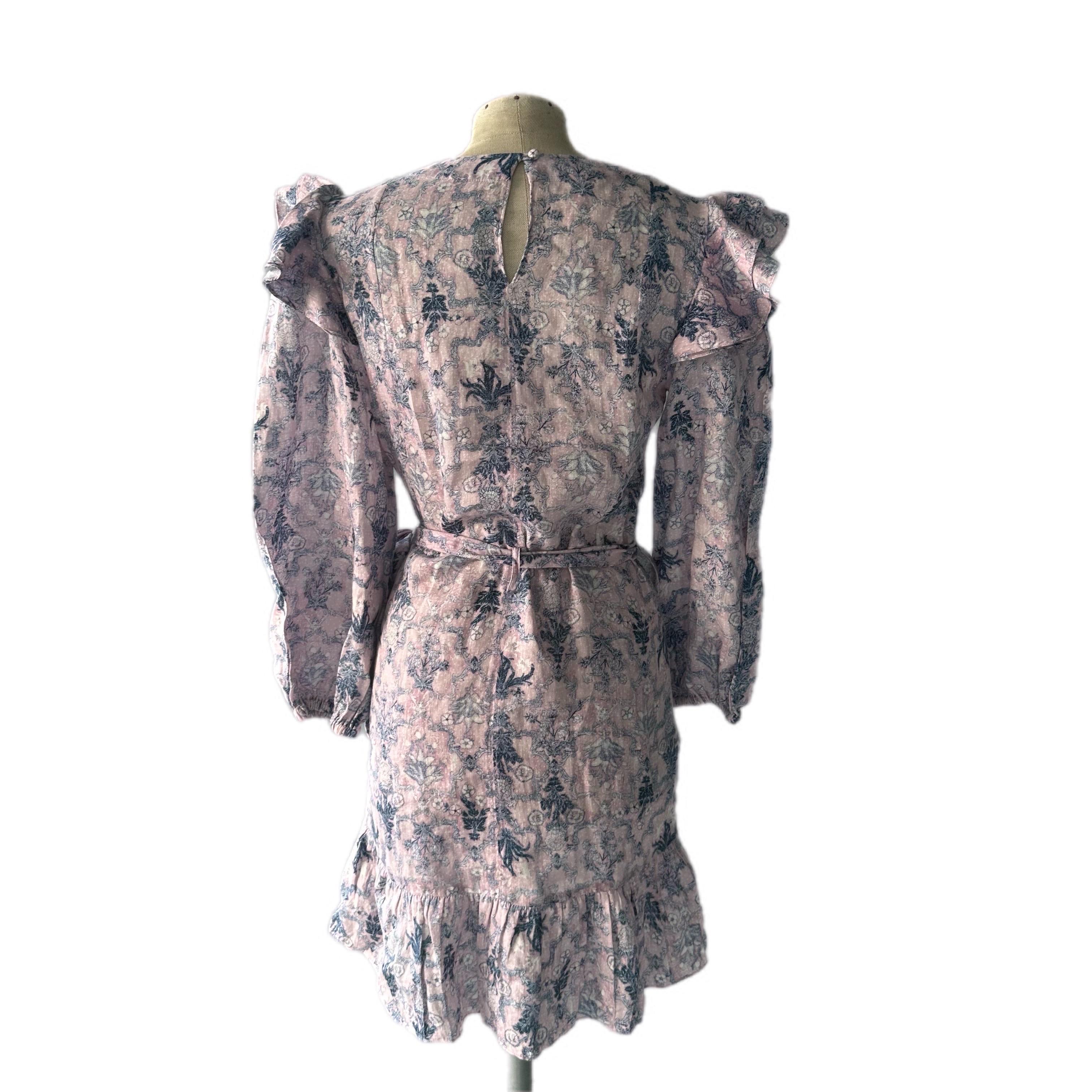Abito Isabel Marant in lino In Excellent Condition For Sale In Basaluzzo, IT