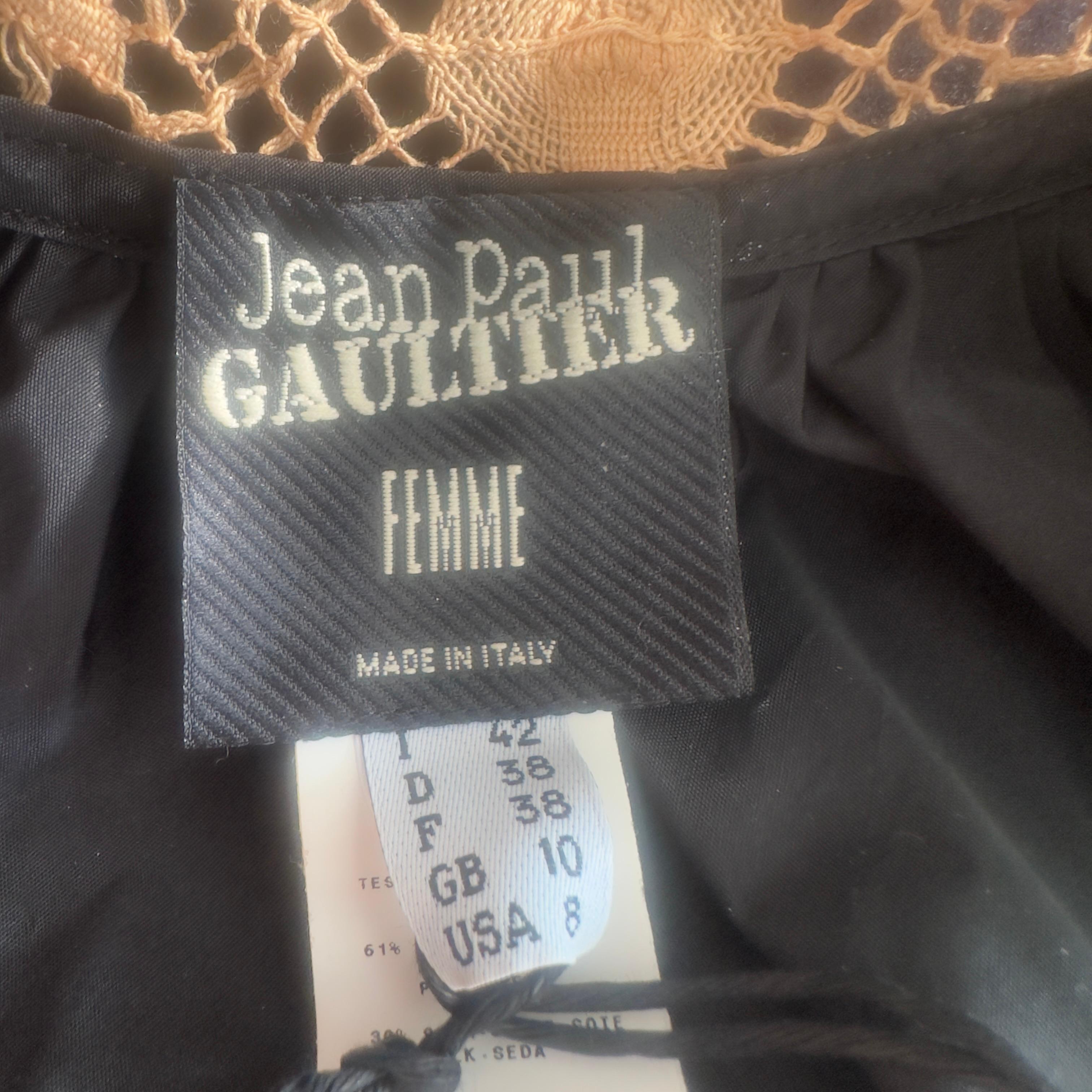 Abito Jean Paul Gaultier Runway Summer 2006 en vente 2