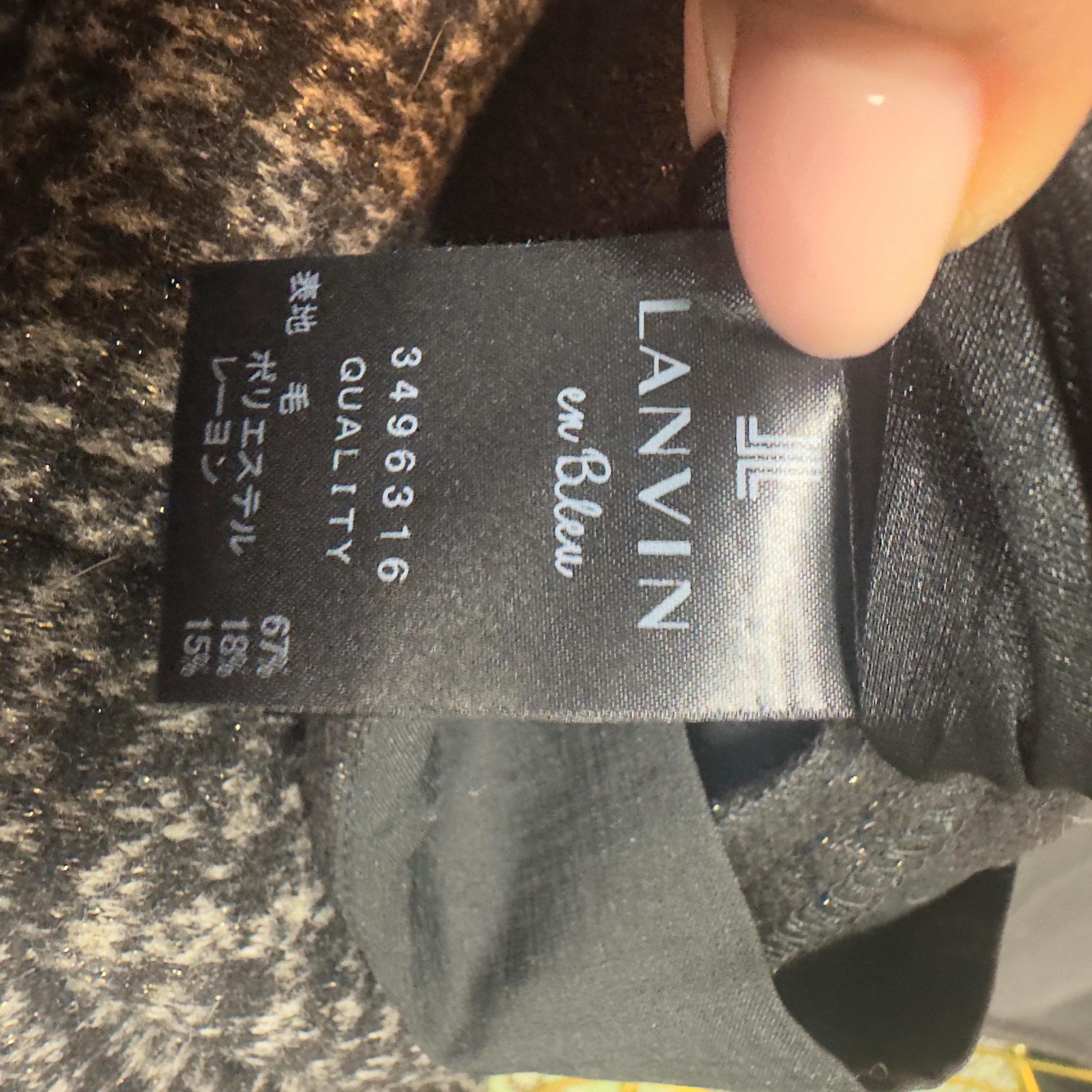 Lanvin Kleid in perfektem Zustand im Angebot 6