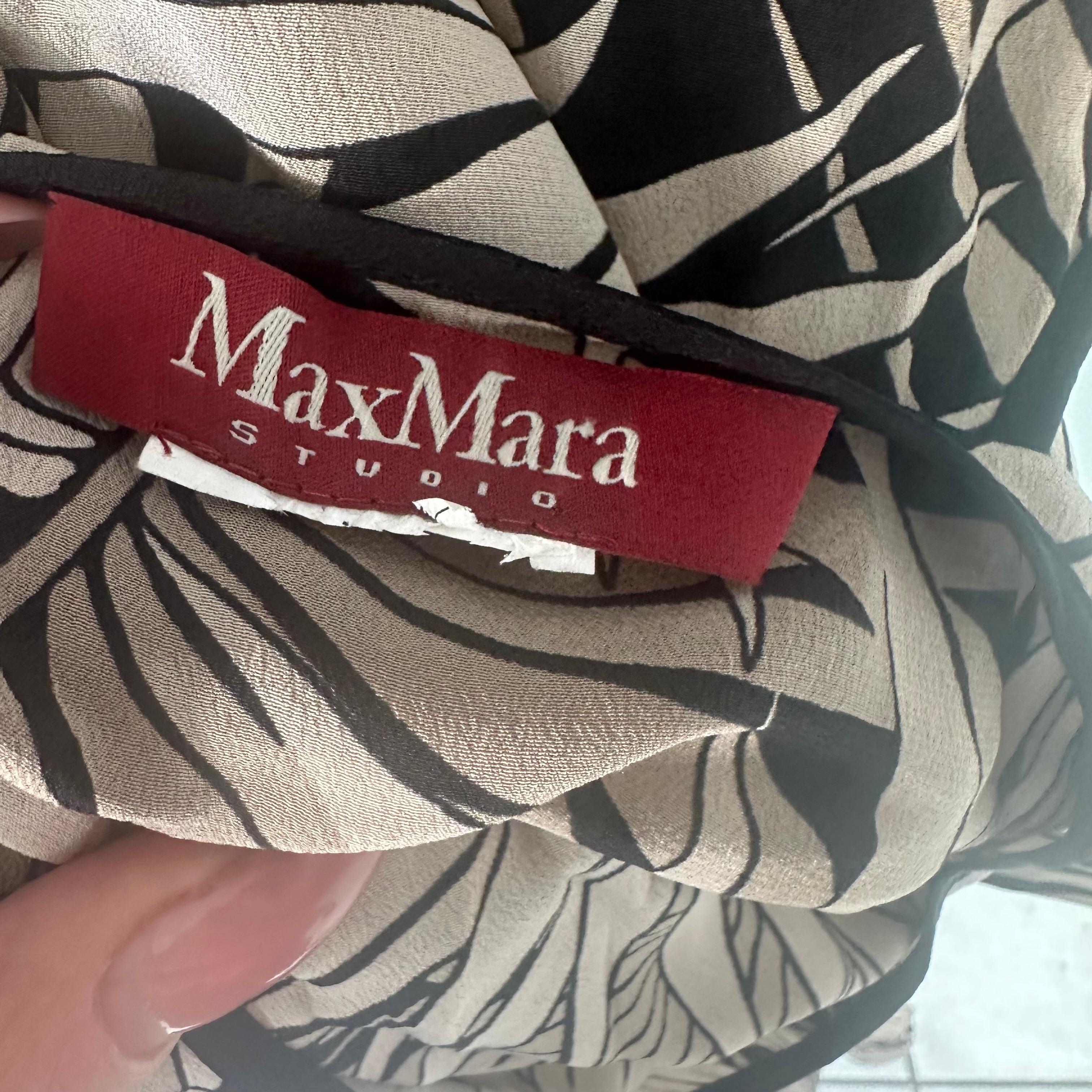 Abito Max Mara in seta  For Sale 4