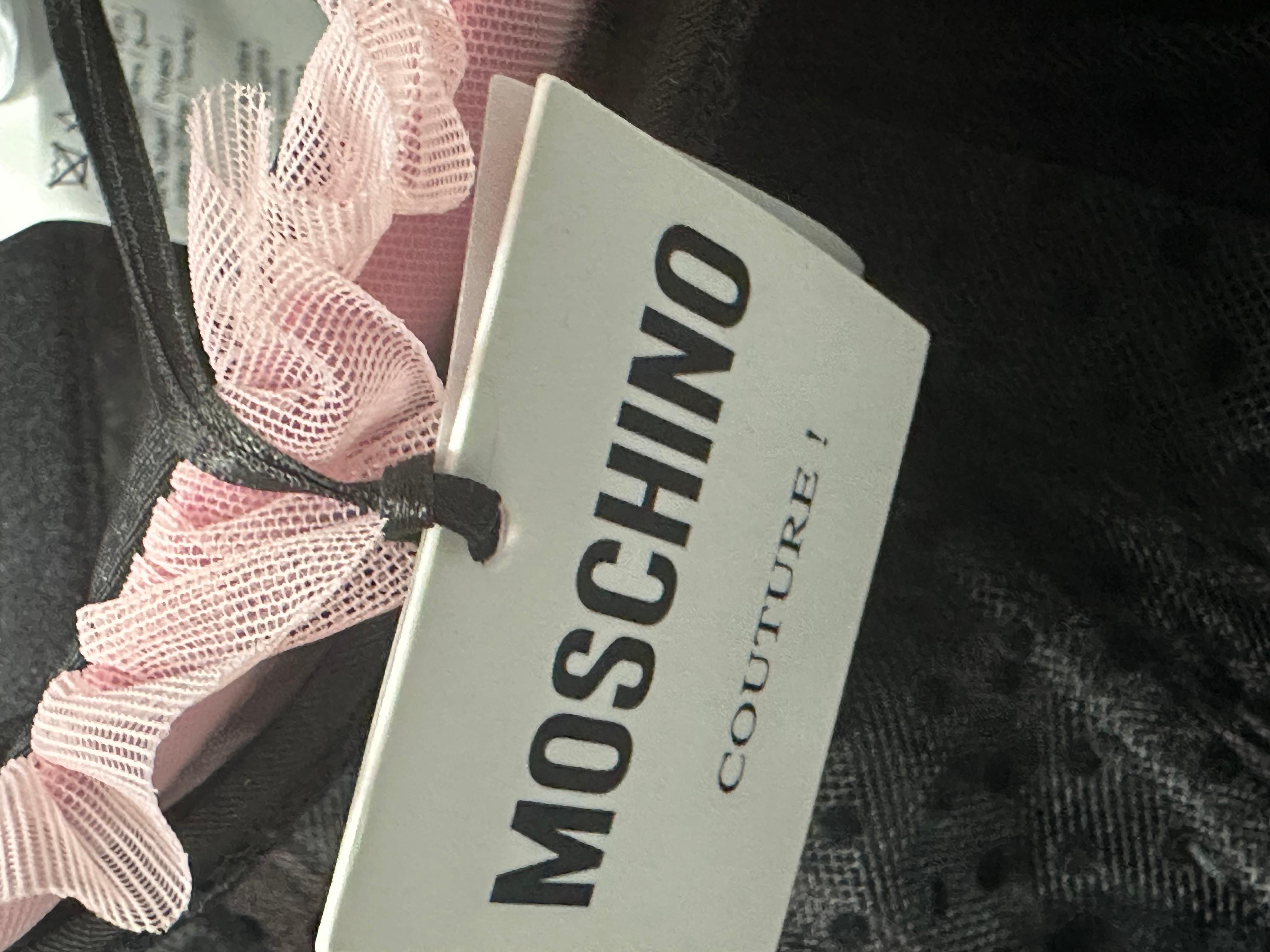 Abito Moschino Couture nuovo con cartellino  For Sale 6