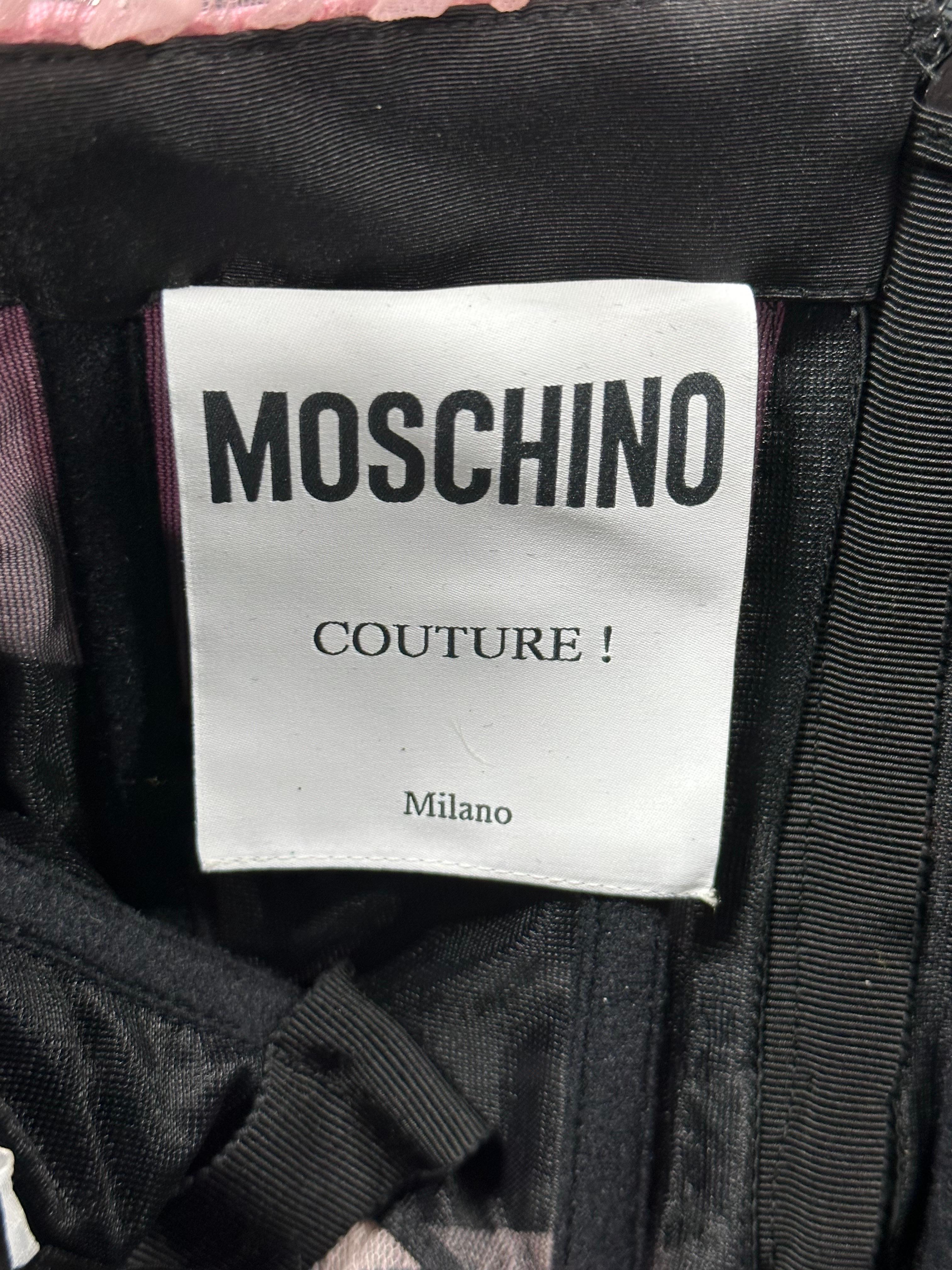 Abito Moschino Couture nuovo con cartellino  For Sale 4