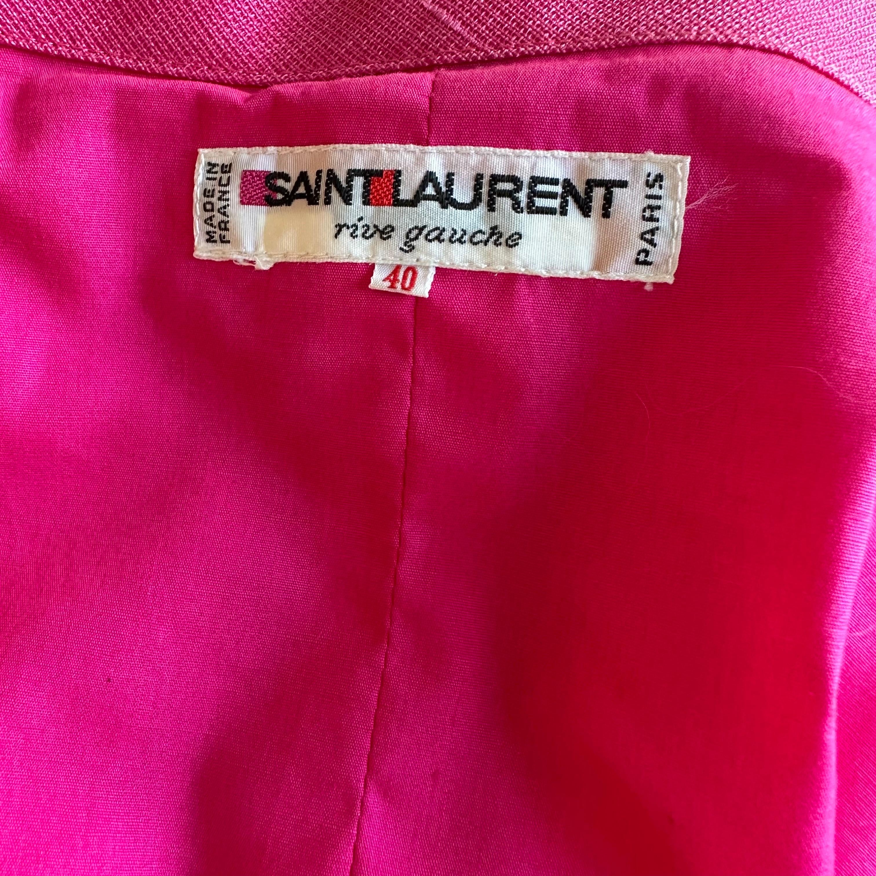 Abito Yves Saint Laurent rive Gauche anni’80 in perfette condizioni  For Sale 2