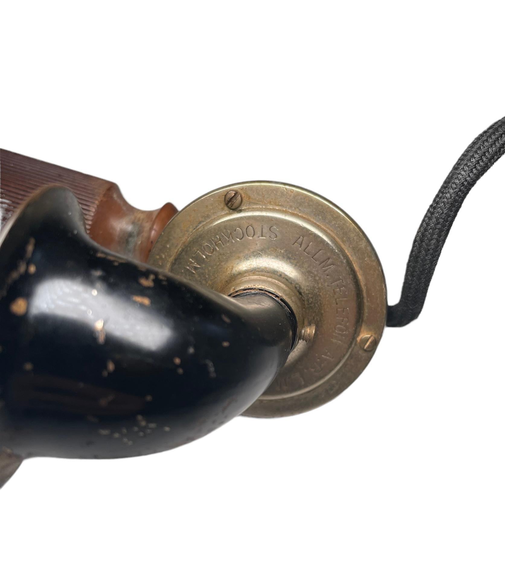 Swedish A.B.L.M. Ericsson Sweden Table Telephone