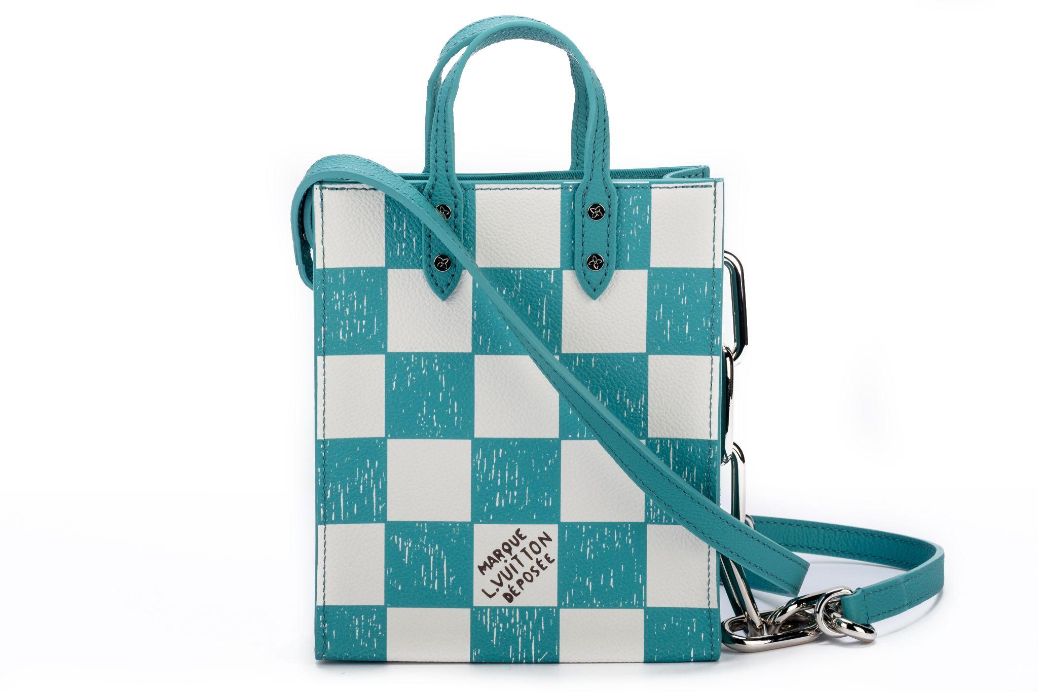Abloh Vuitton NIB Mini-Sackplatten-Karo im Zustand „Neu“ im Angebot in West Hollywood, CA