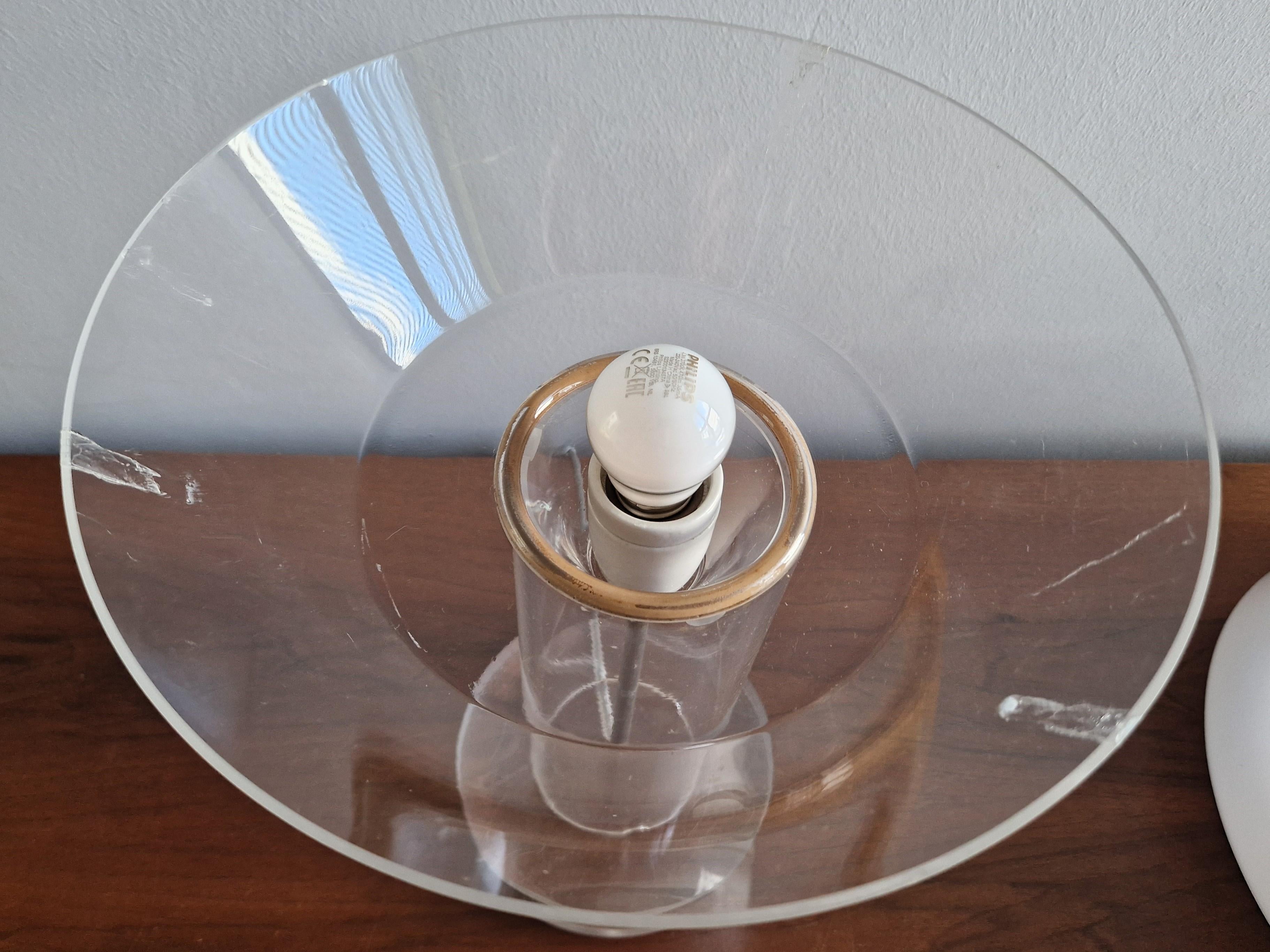 Late 20th Century ABN table lamp by Aldo van den Nieuwelaar for ABN, The Netherlands 1970's For Sale